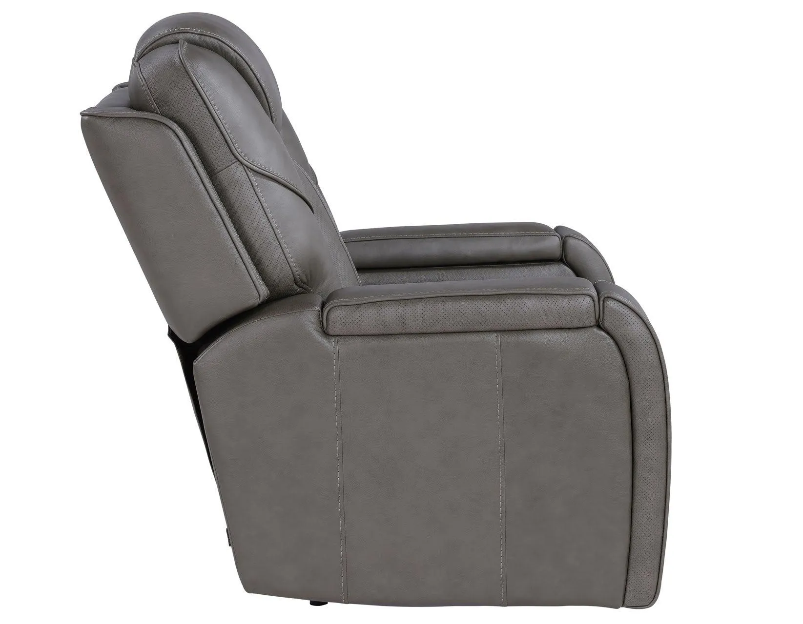 Daniel Triple Power Home Theater Leather Recliner with Built-in Speakers - Image 7