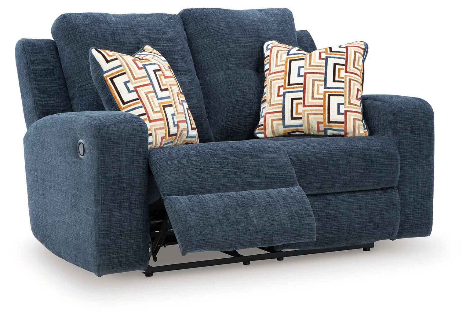 Danum Ink Manual Reclining Loveseat - Image 3