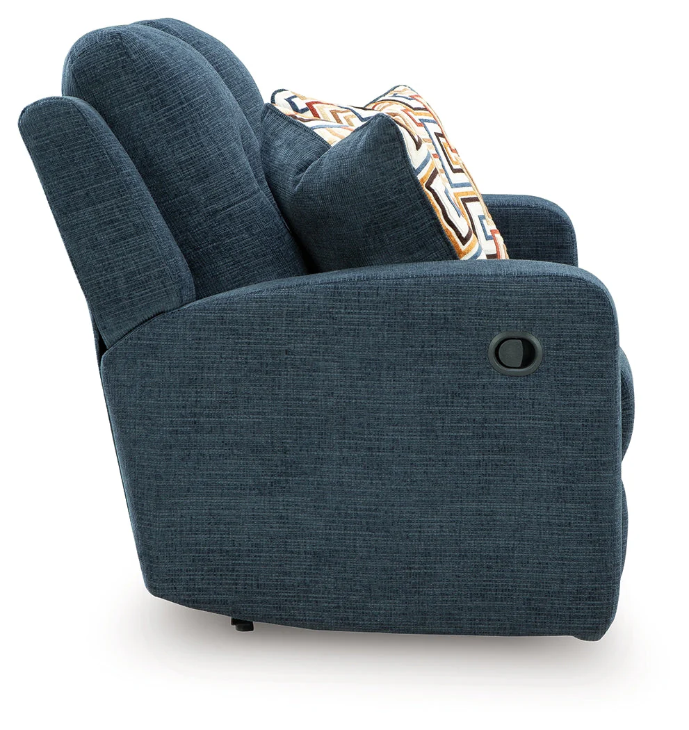Danum Ink Manual Reclining Loveseat - Image 5