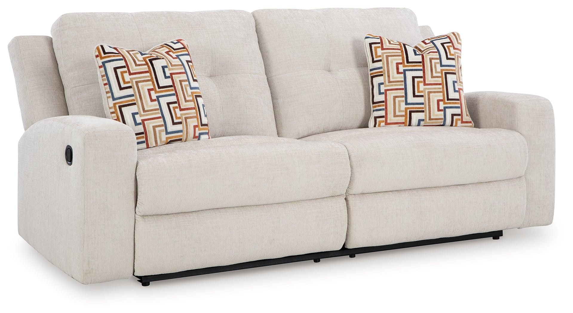 Danum Stone Manual Reclining Sofa - Image 2