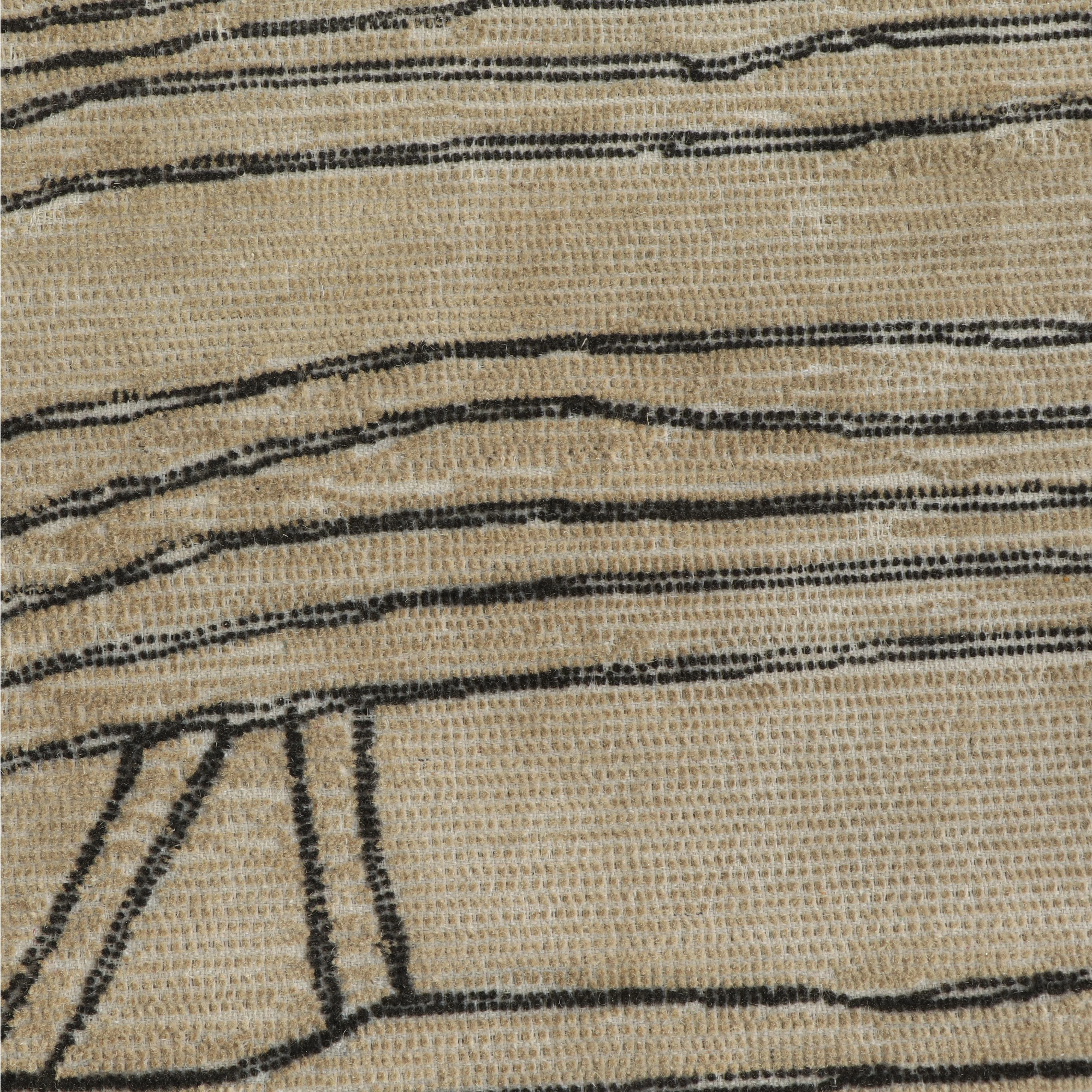 Daphne Natural Hand Tufted Wool Area Rug 5'X8' - Image 4
