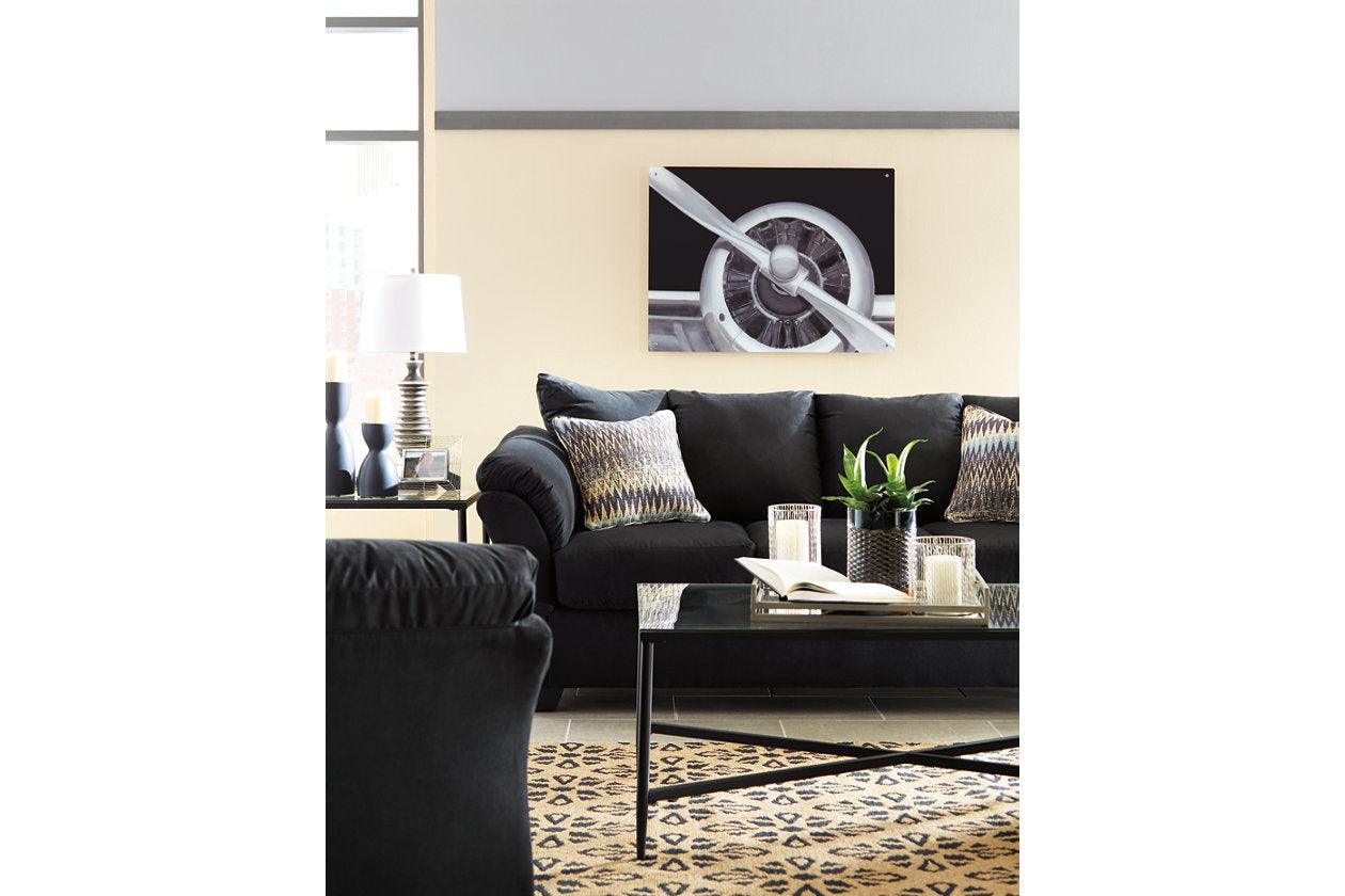 Darcy Black Sofa - Image 15