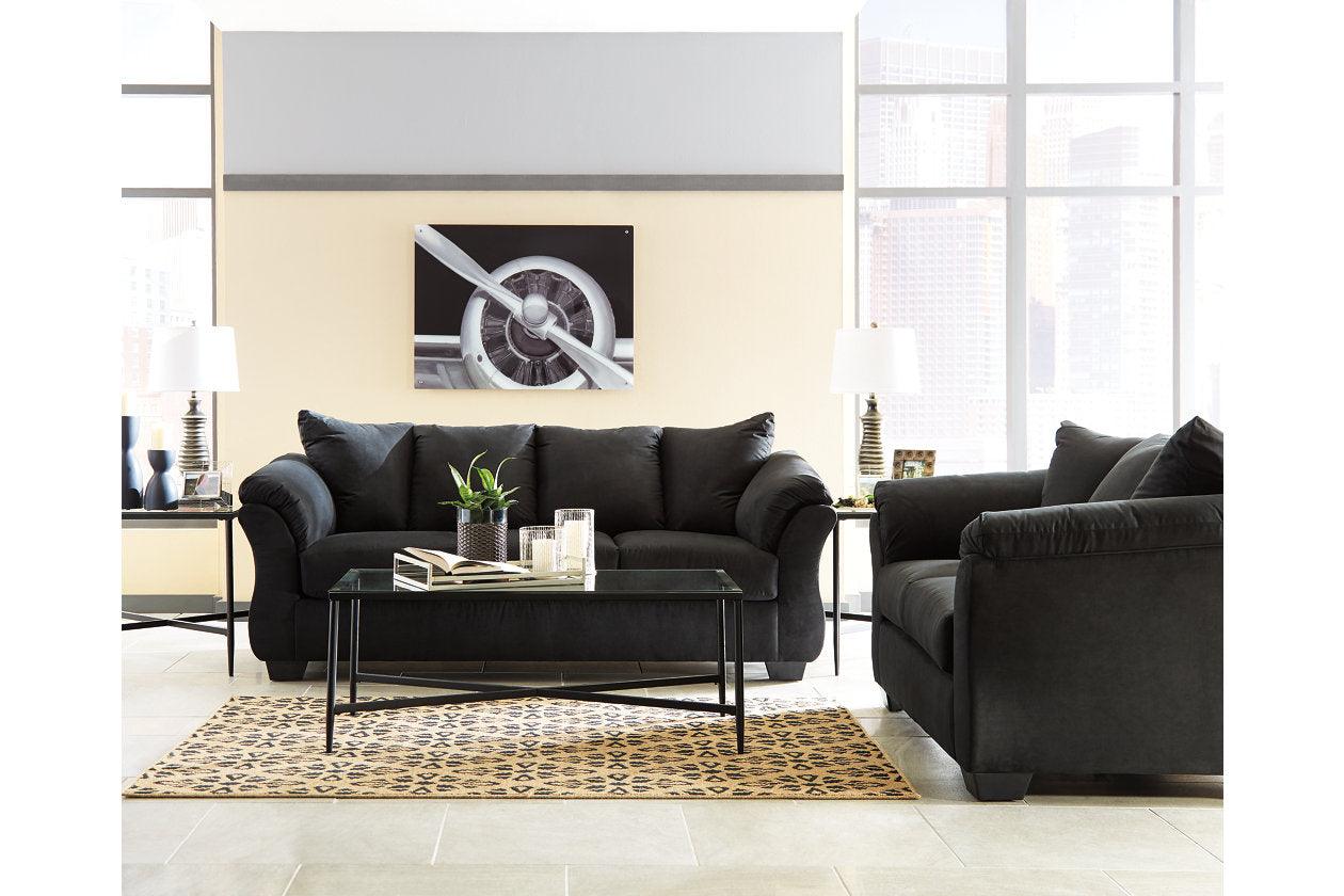 Darcy Black Sofa - Image 9