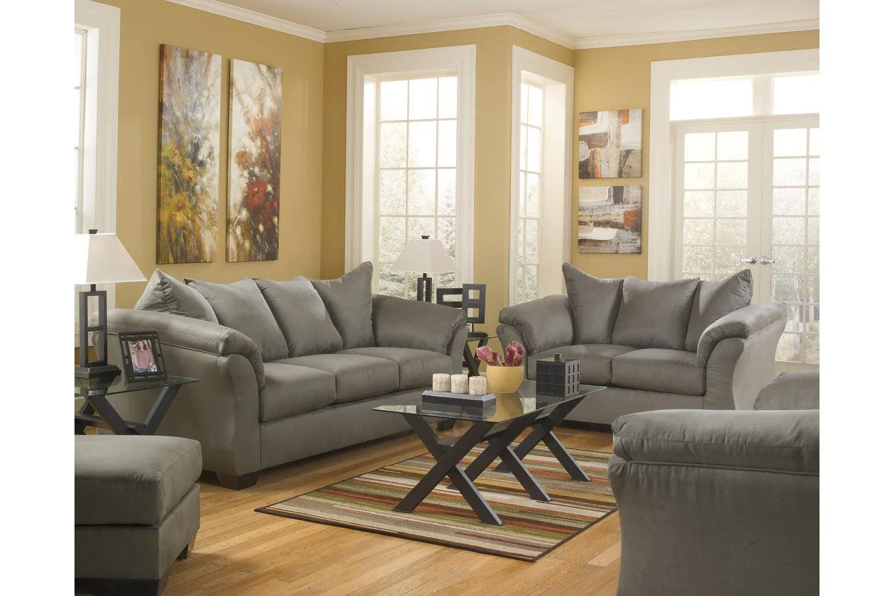 Darcy Cobblestone Sofa - Image 11