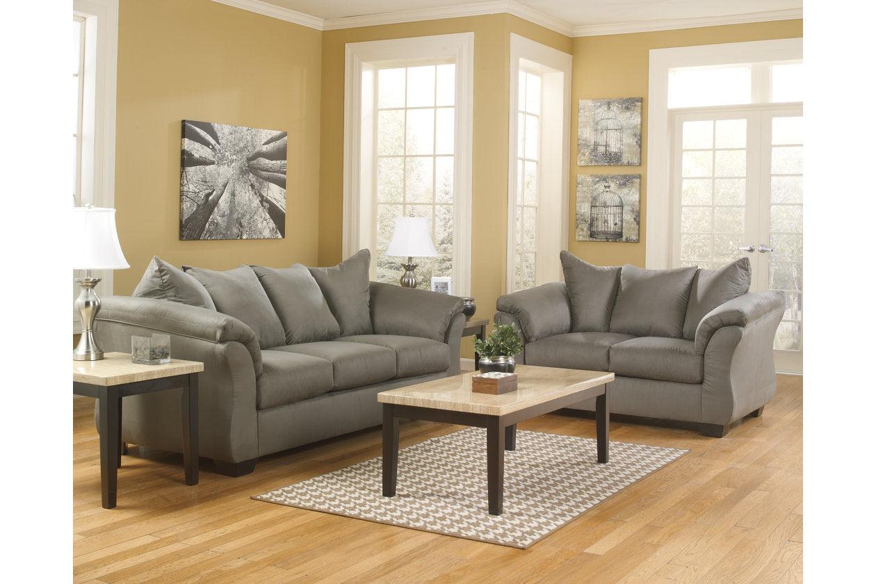 Darcy Cobblestone Sofa - Image 14