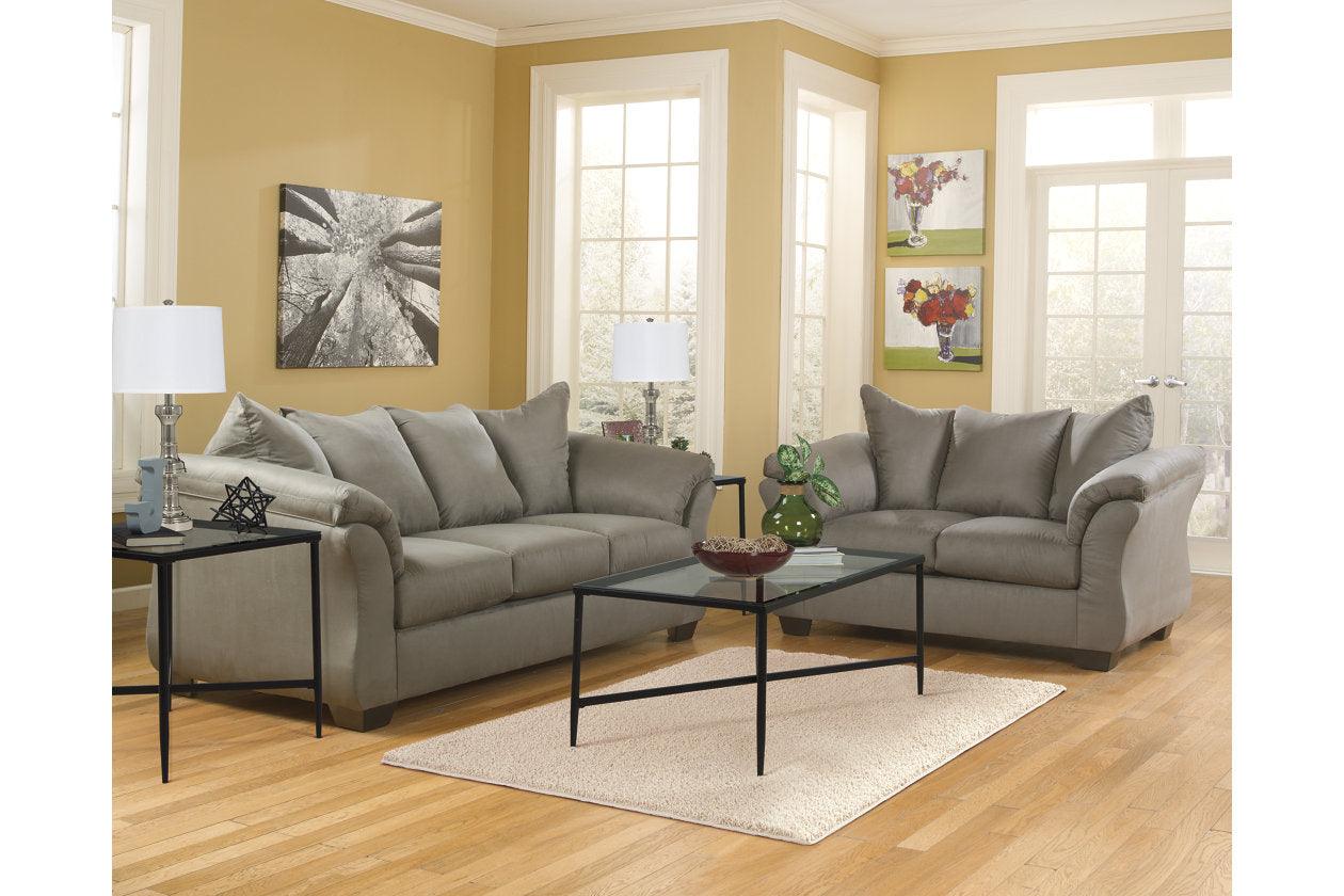 Darcy Cobblestone Sofa - Image 6