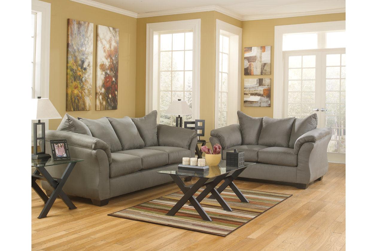 Darcy Cobblestone Sofa - Image 9