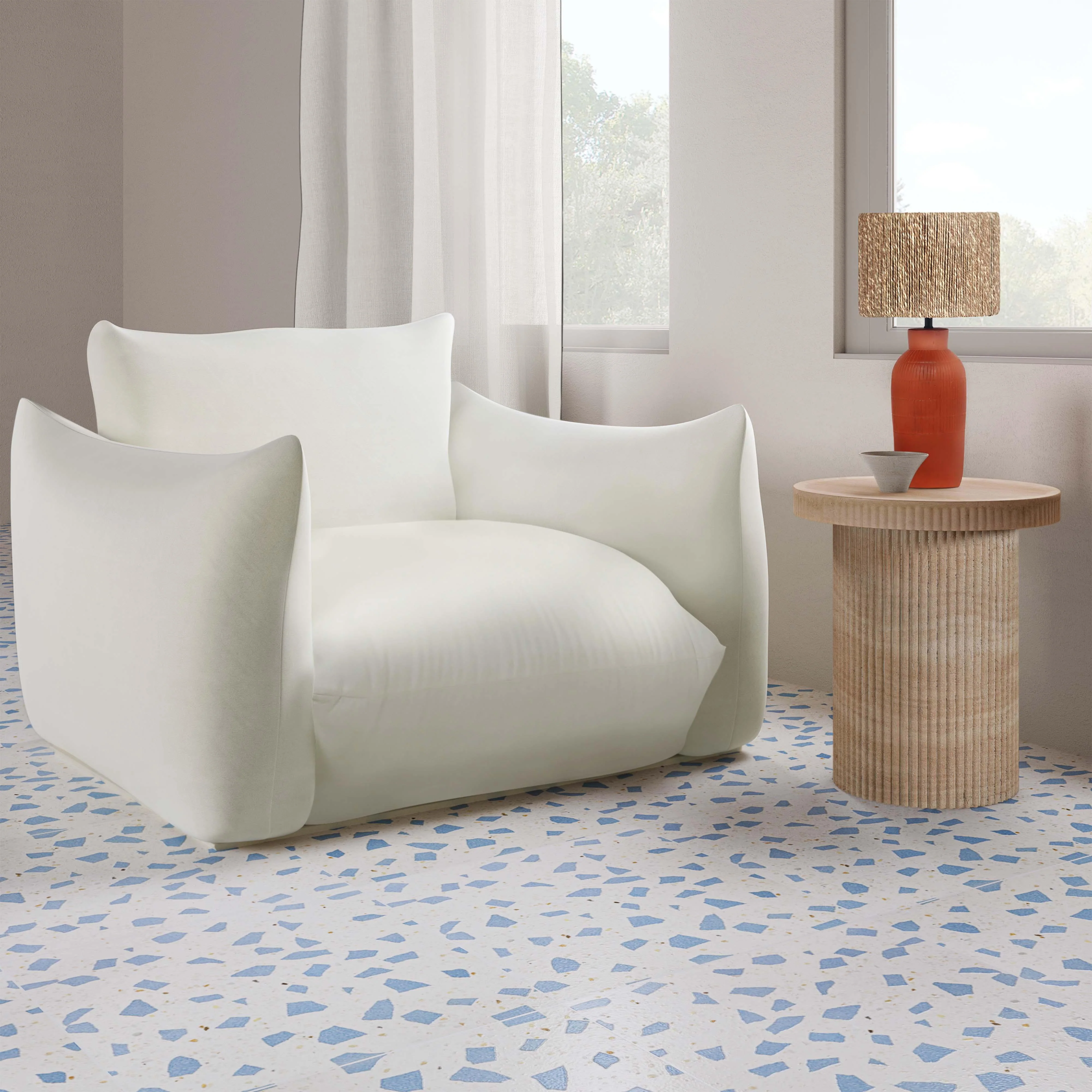 Darcy Concrete Indoor / Outdoor Side Table - Image 7
