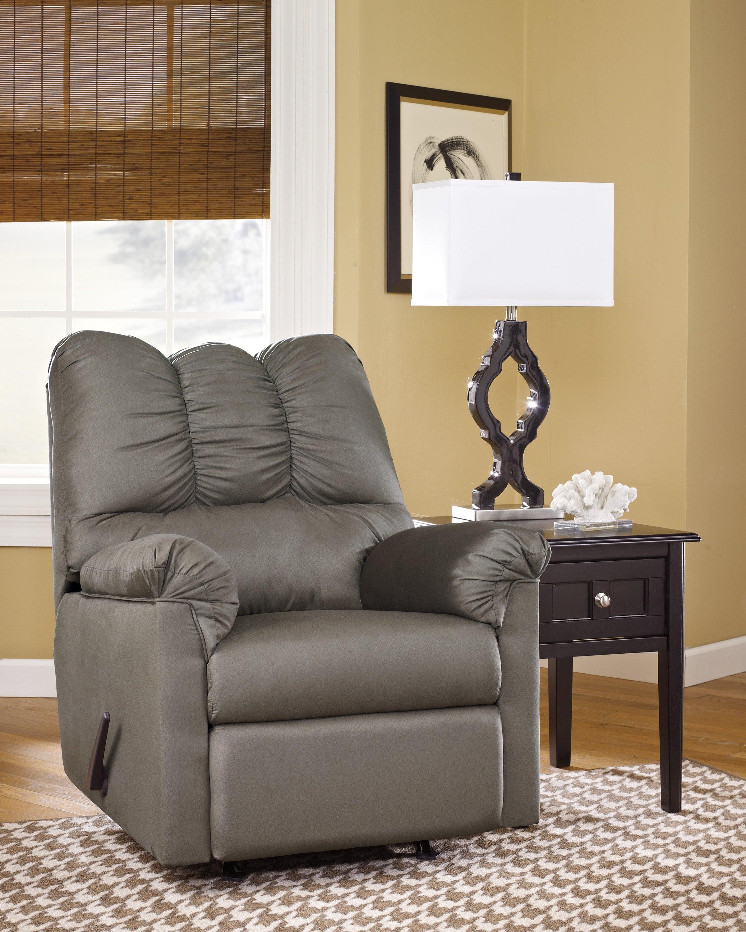 Darcy Gray Cobblestone Living Room Set - Image 5