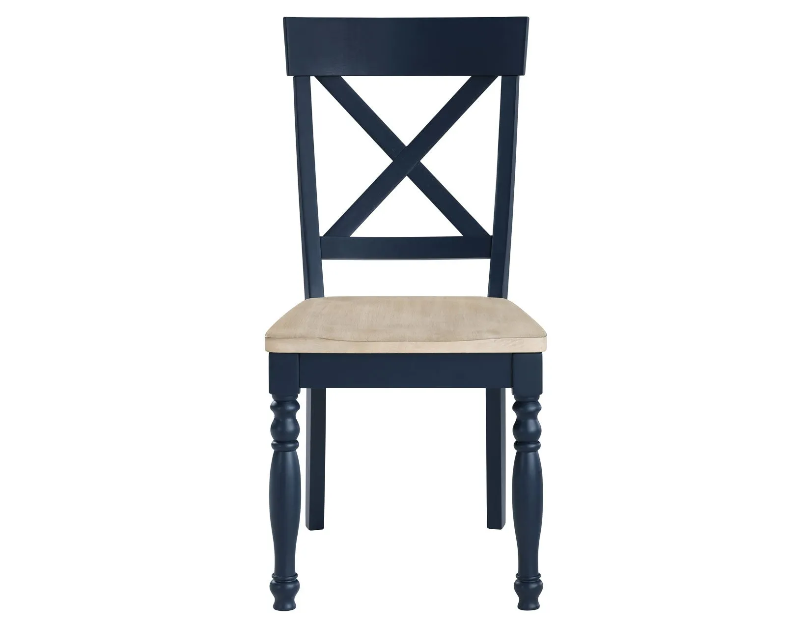 Darcy Midnight Blue/Natural Round Dining Room Set - Image 11