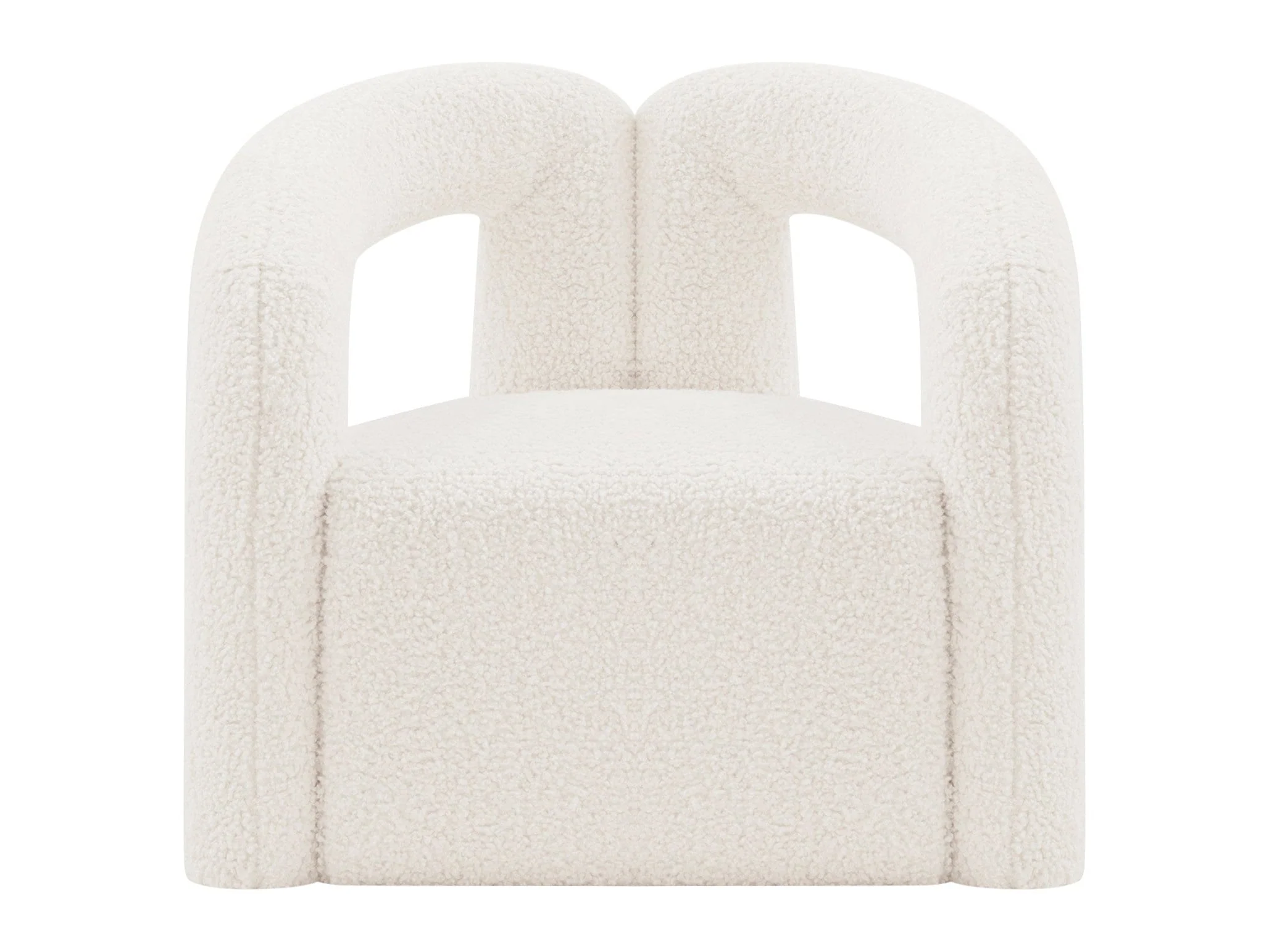 Darian Accent Chair in Cream