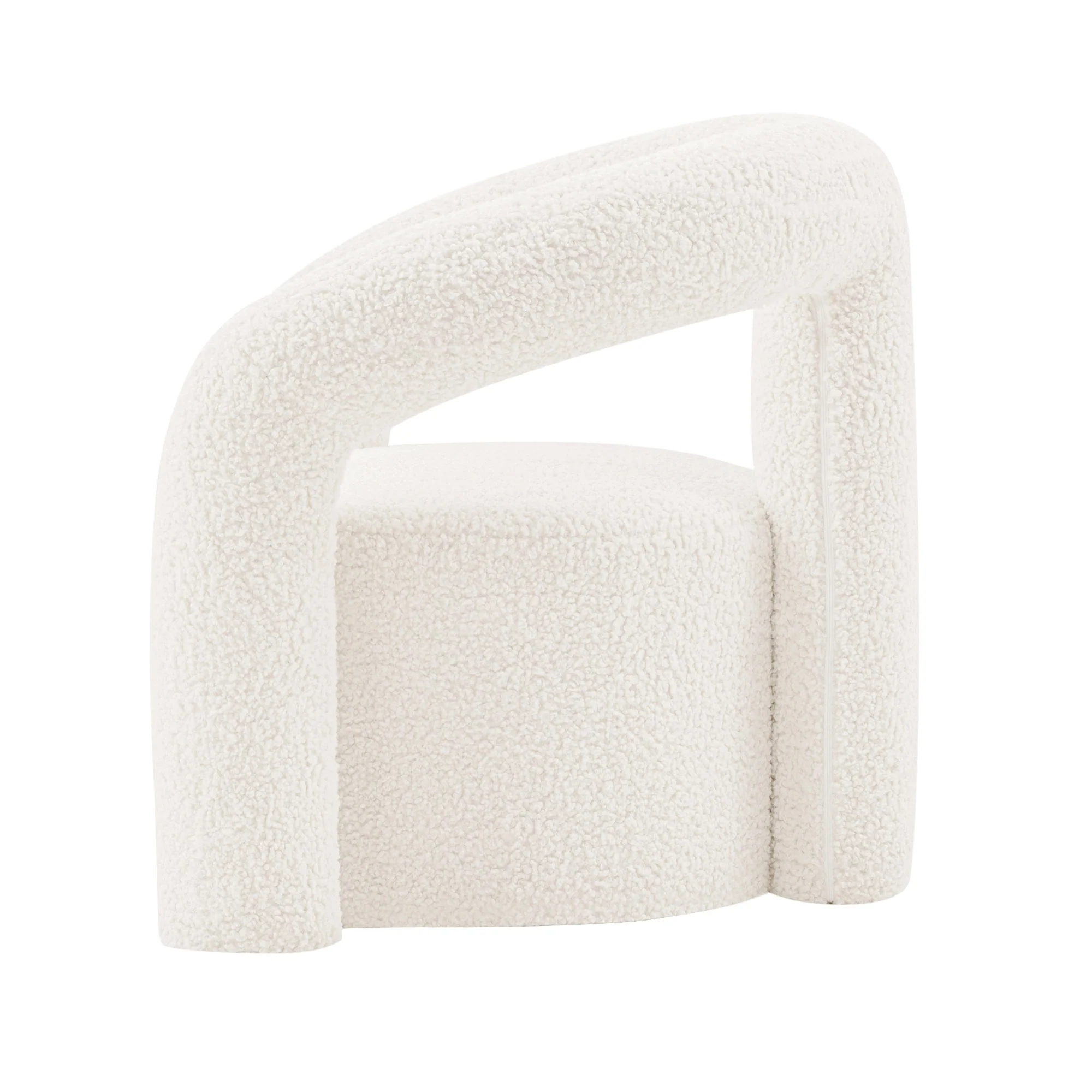 Darian Accent Chair in Cream - Image 6