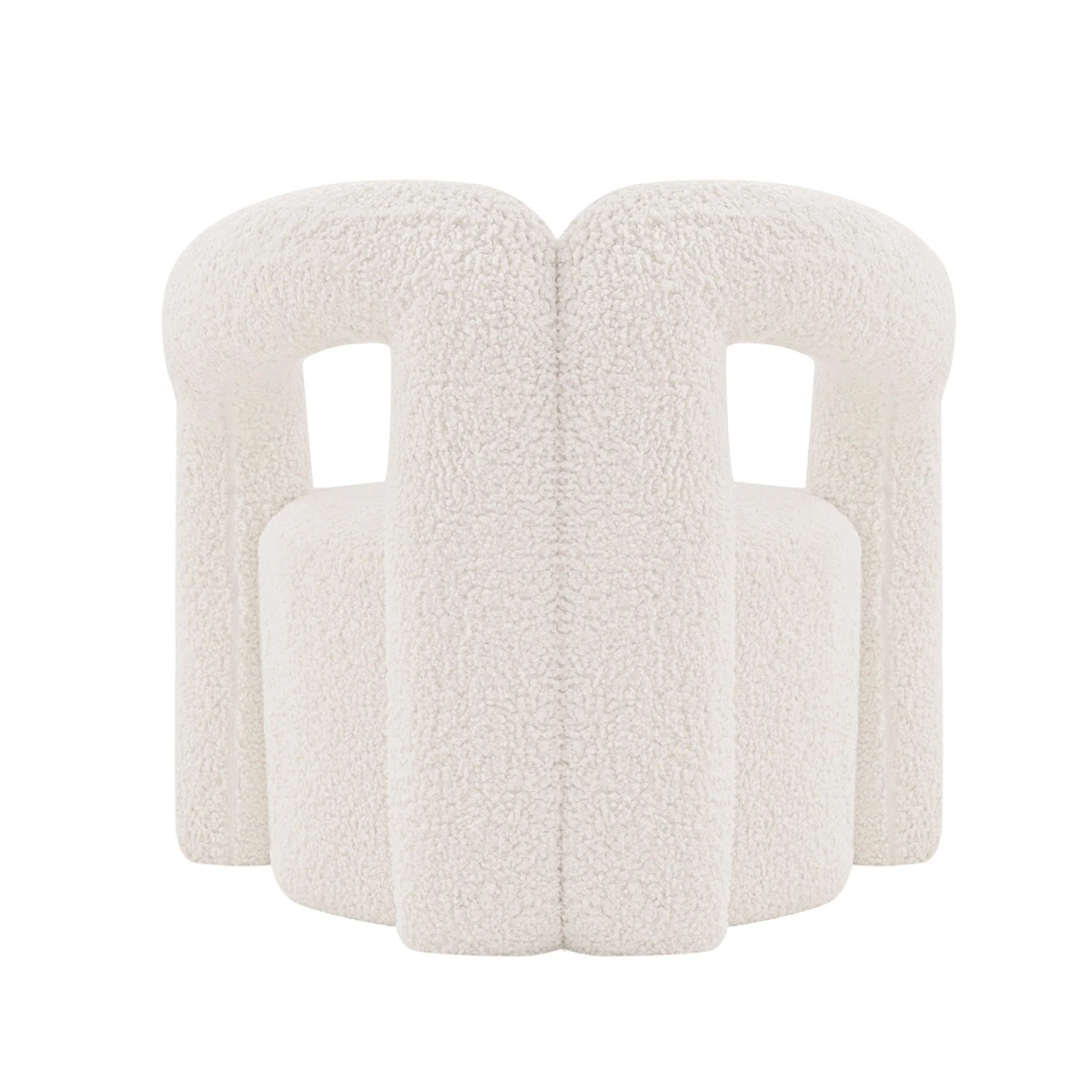 Darian Accent Chair in Cream - Image 8