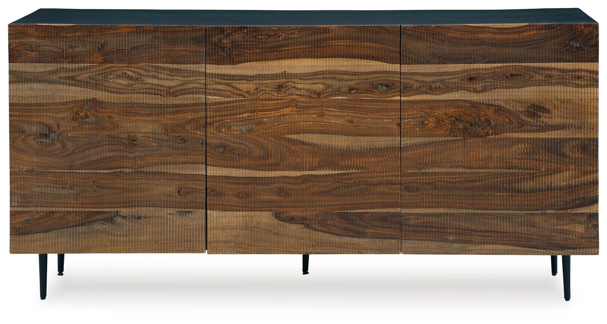 Darrey Natural/Brown Accent Cabinet - Image 3