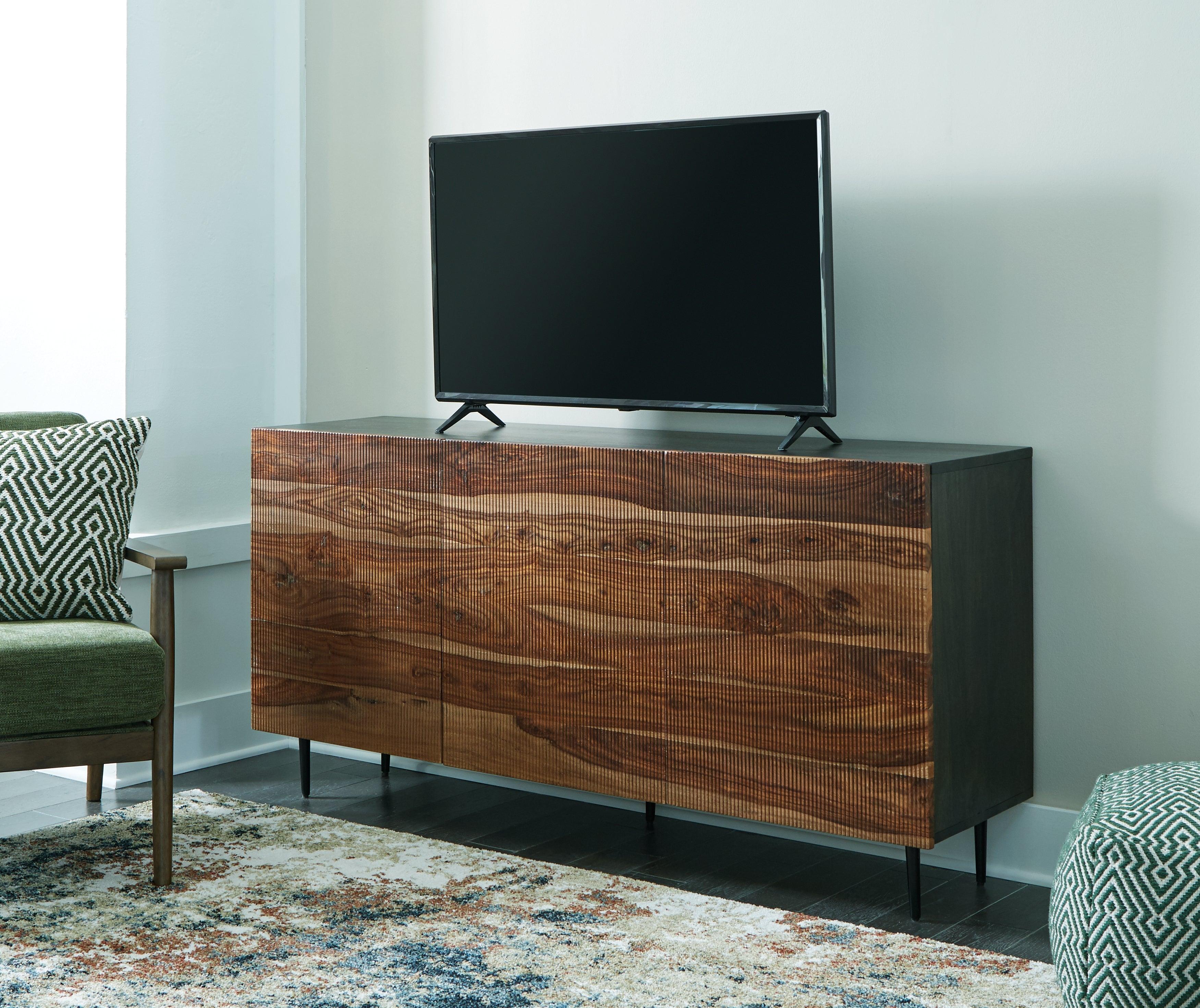 Darrey Natural/Brown Accent Cabinet - Image 5