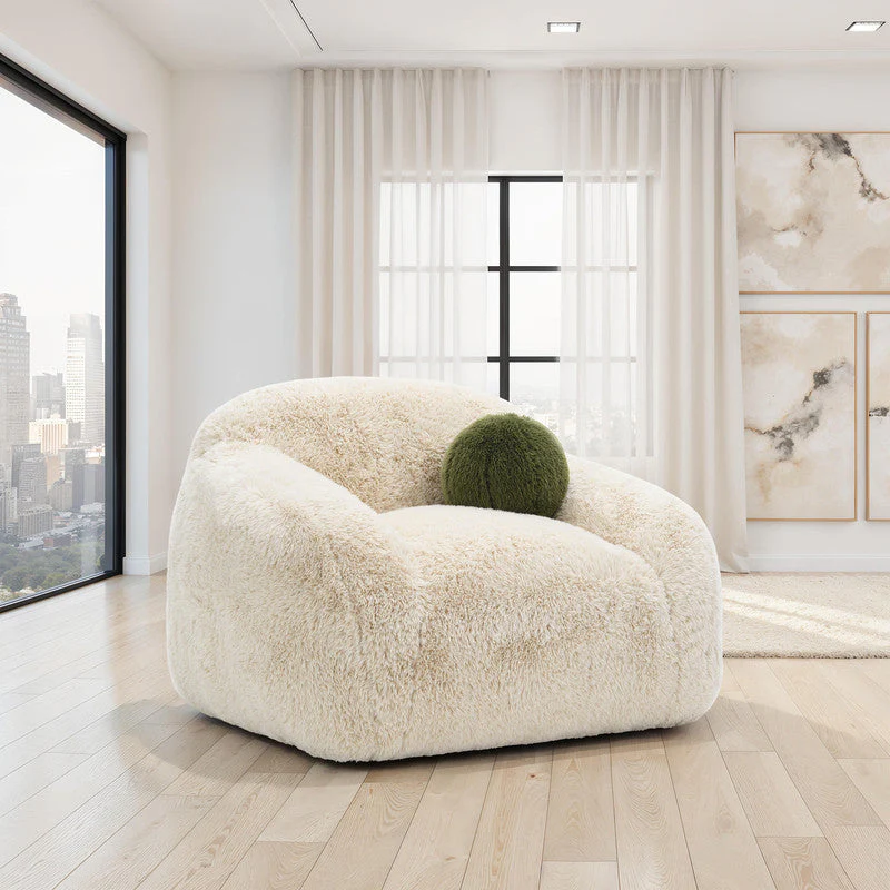 Darwen Sand Swivel Chair - Image 2
