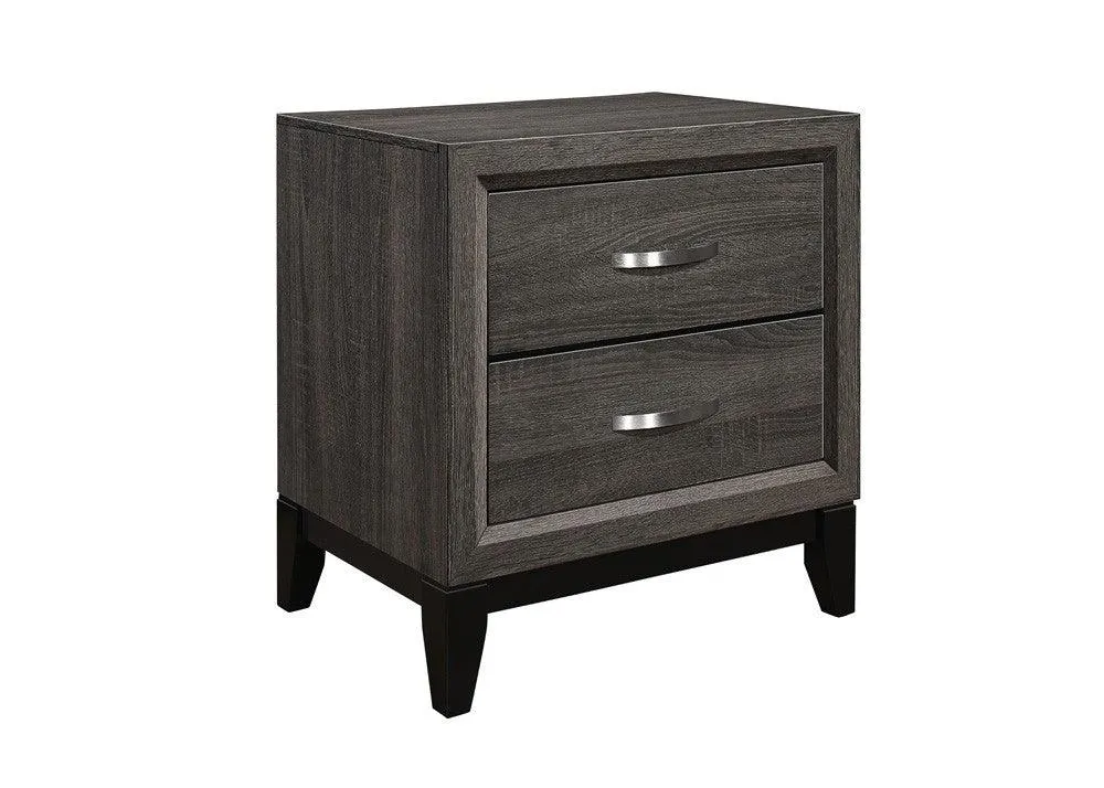 Davi Gray Nightstand - Image 3