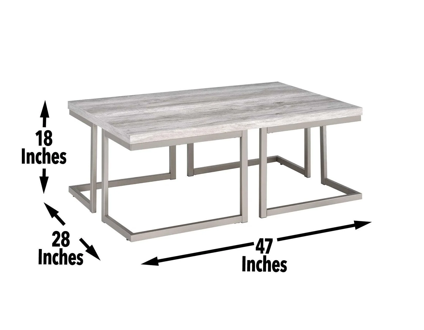 David 3-Piece Set (Cocktail & 2 End Tables) - Image 5