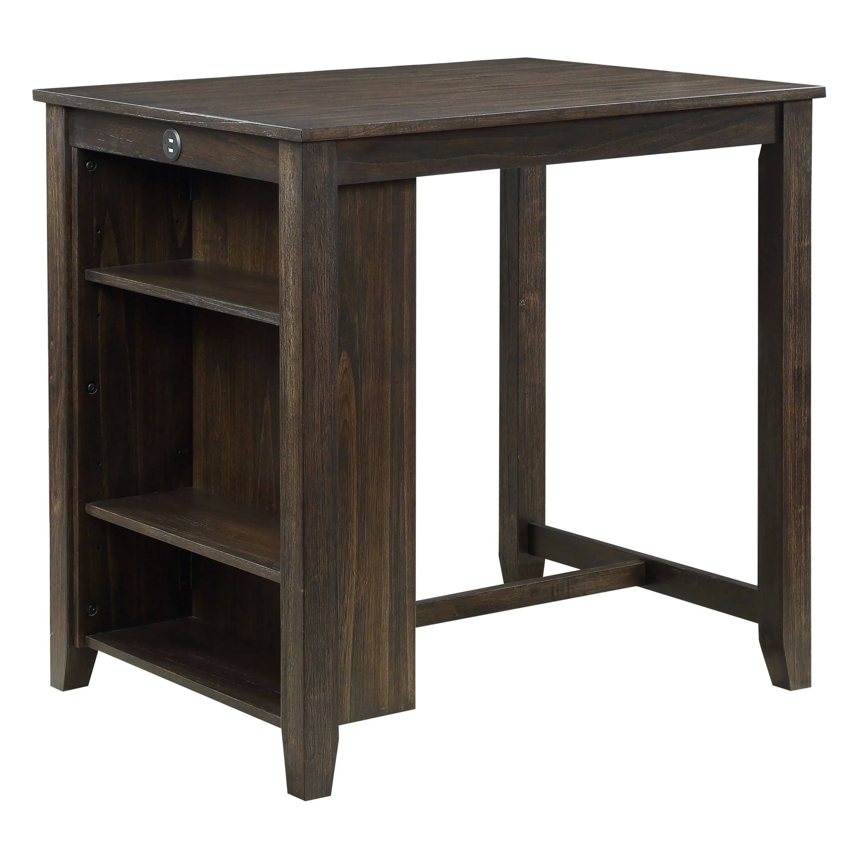 Daye Burnished Brown Cherry 3-Piece Counter Height Set - Image 6