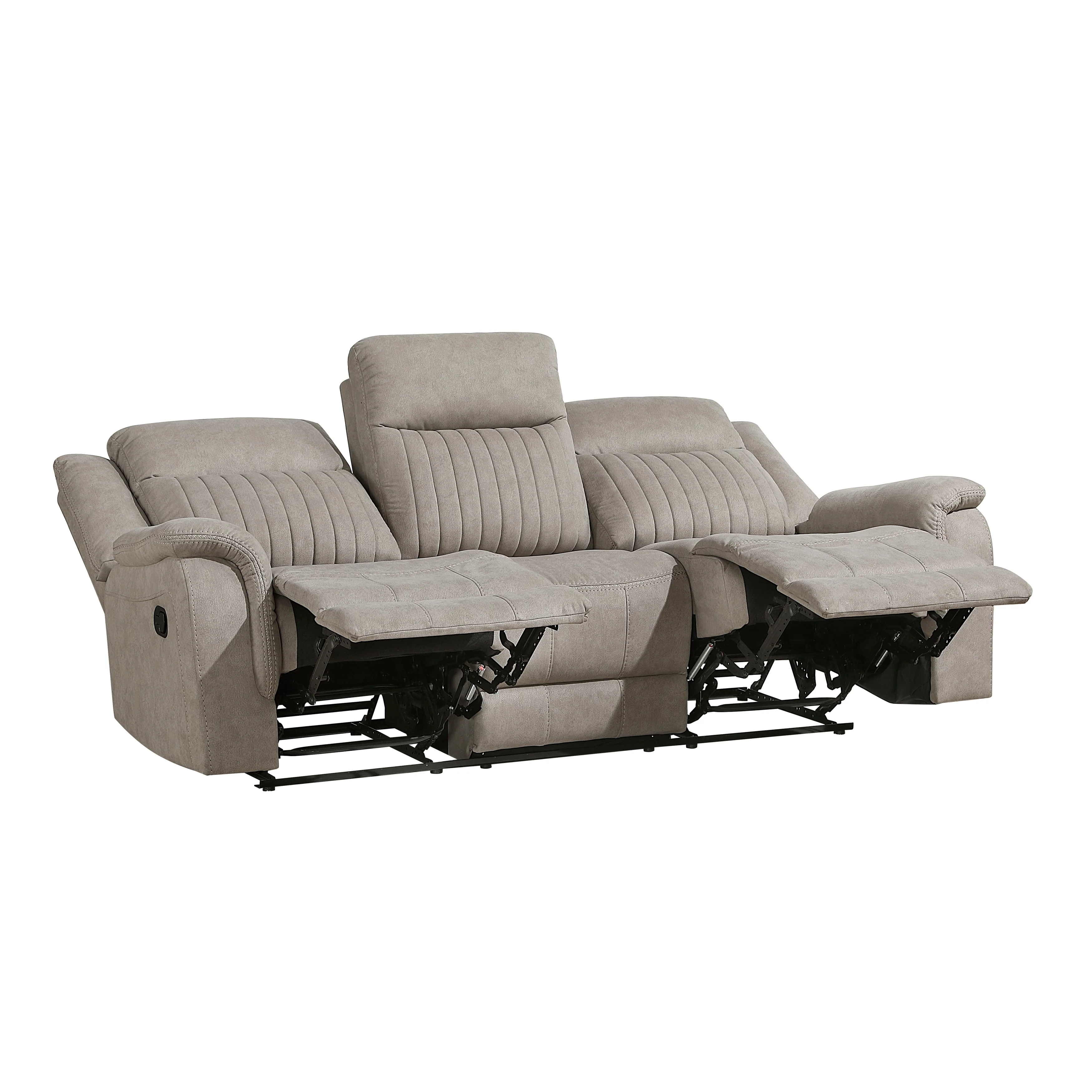 Dean Dove Double Reclining Living Room Set - Image 5