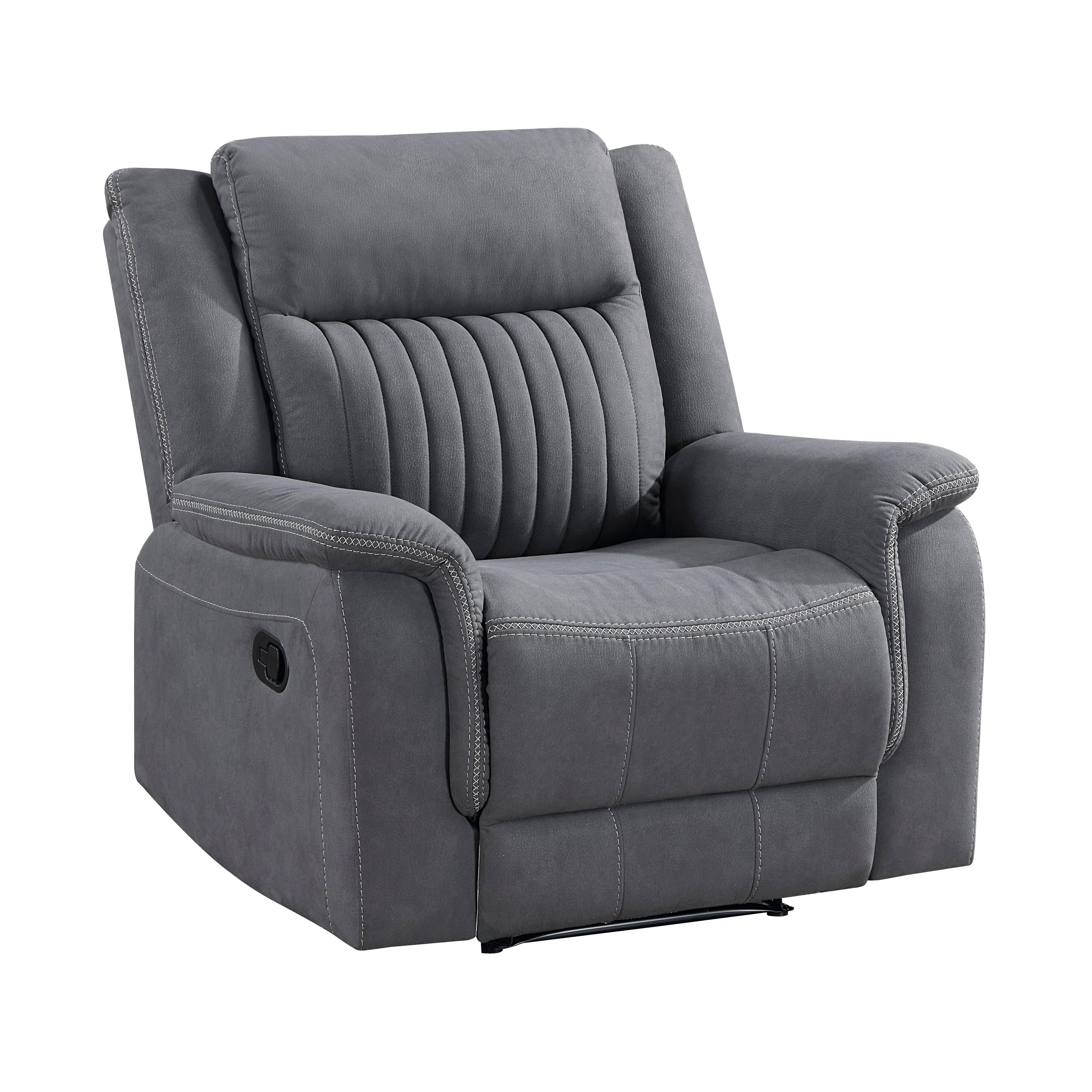 Dean Gray Reclining Chair - Image 3