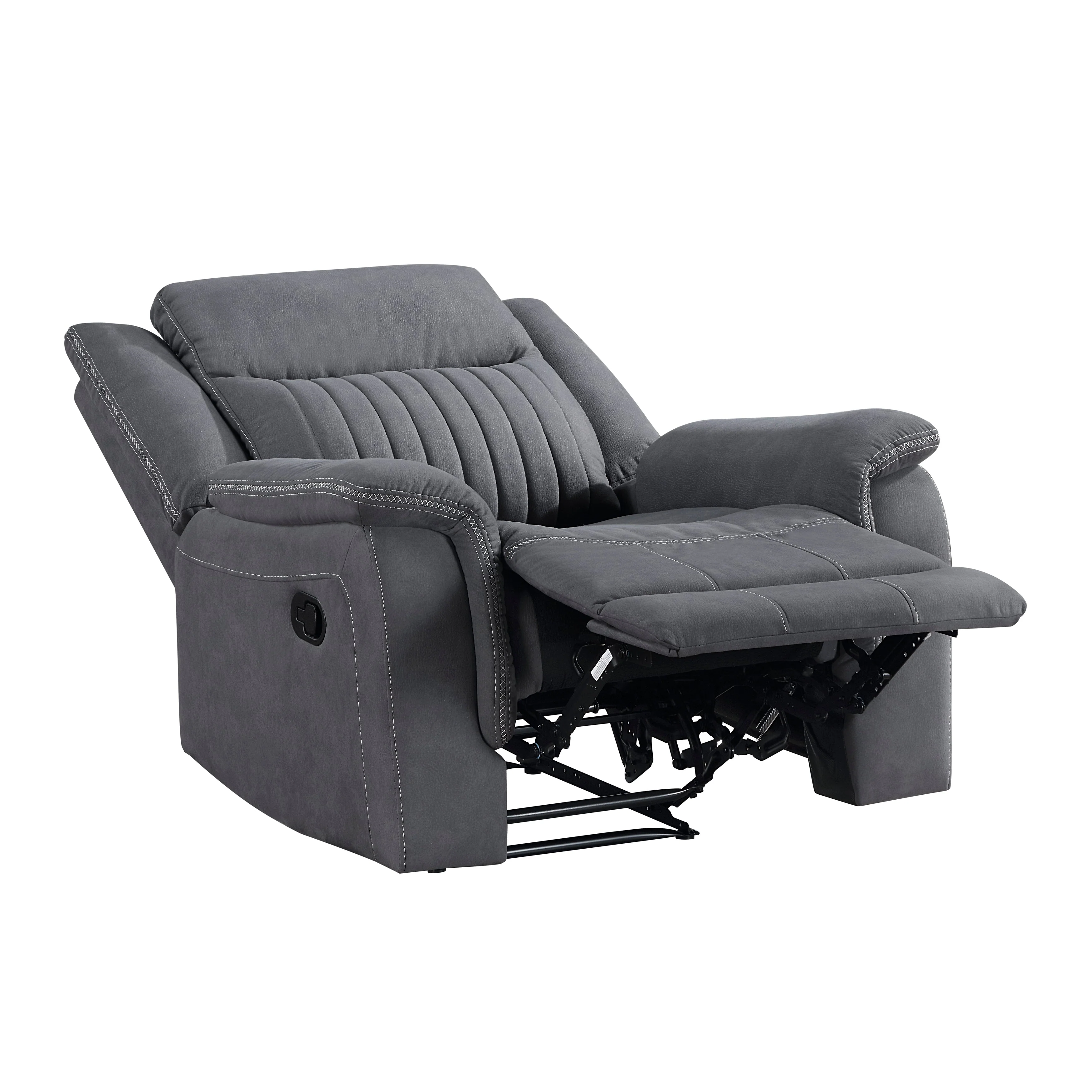 Dean Gray Reclining Chair - Image 6