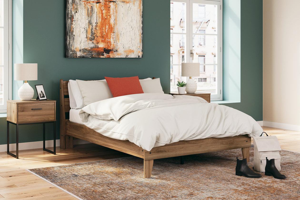 Deanlow Honey Full Platform Panel Bed - Image 2