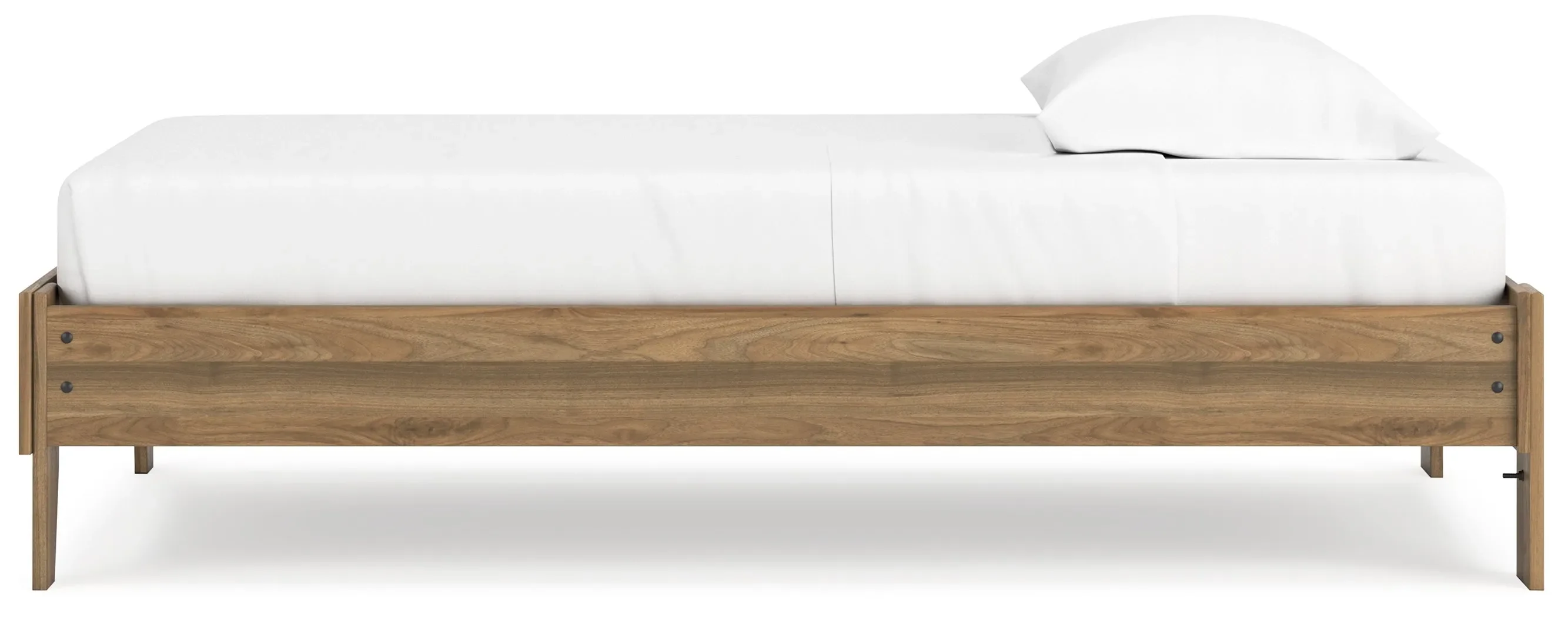 Deanlow Honey Twin Platform Base Bed - Image 6