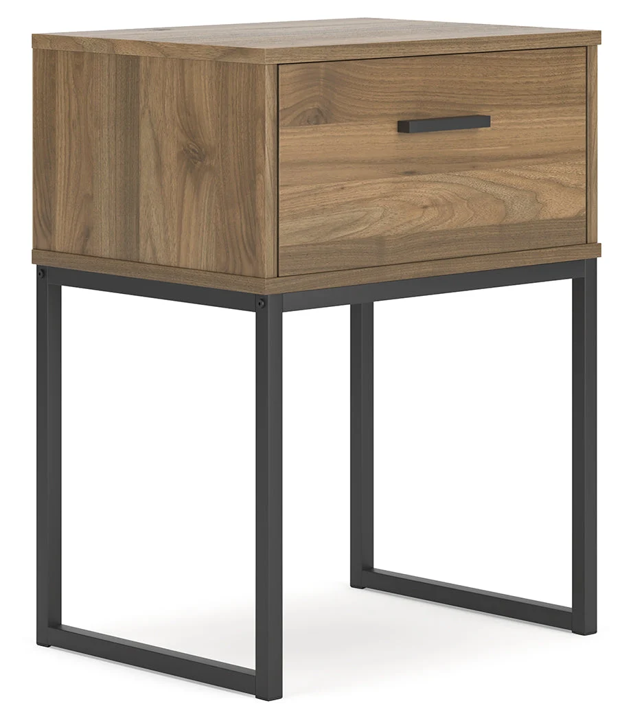 Deanlow Honey Youth Bookcase Corner Storage Bedroom Set - Image 13