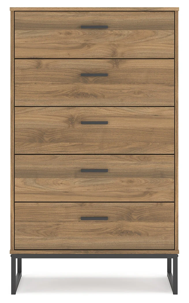 Deanlow Honey Youth Bookcase Storage Bedroom Set - Image 15