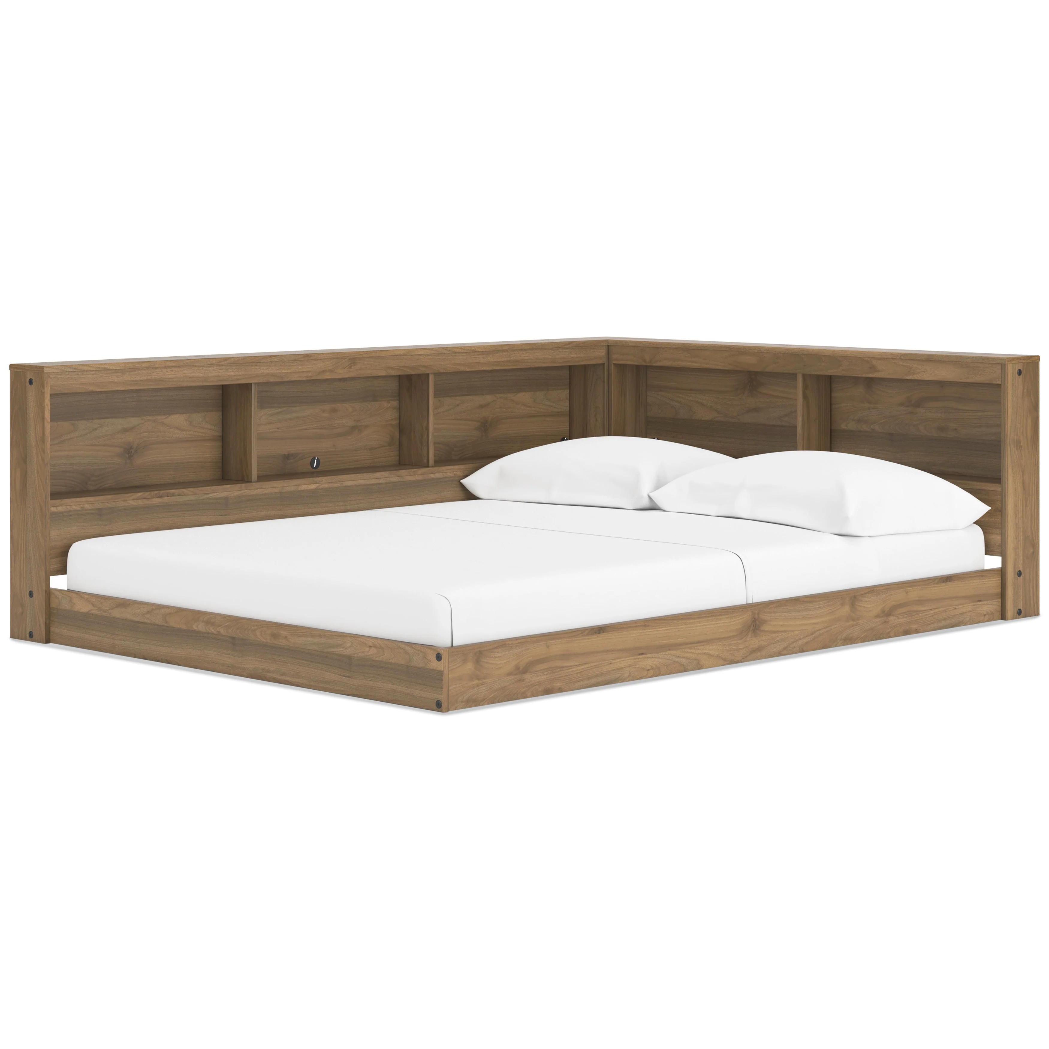 Deanlow Honey Youth Bookcase Storage Bedroom Set - Image 6