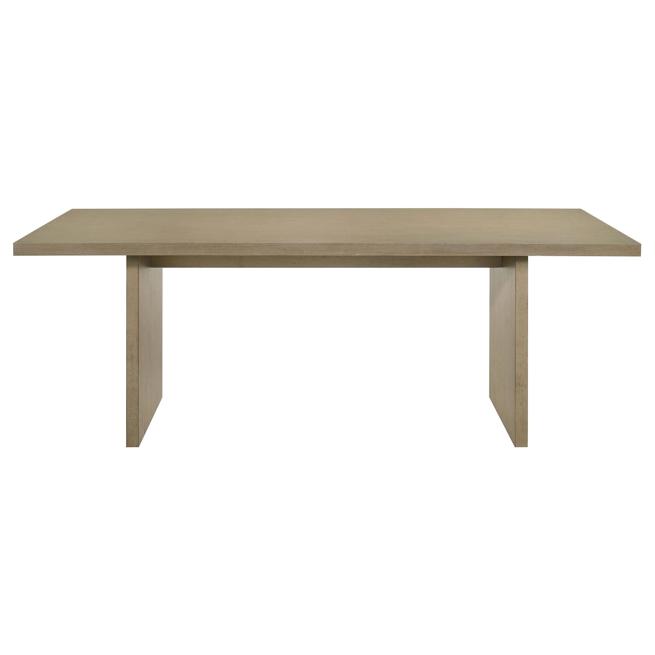 Decker Cream/Natural Oak 7-piece 82-inch Rectangular Dining Set - Image 4
