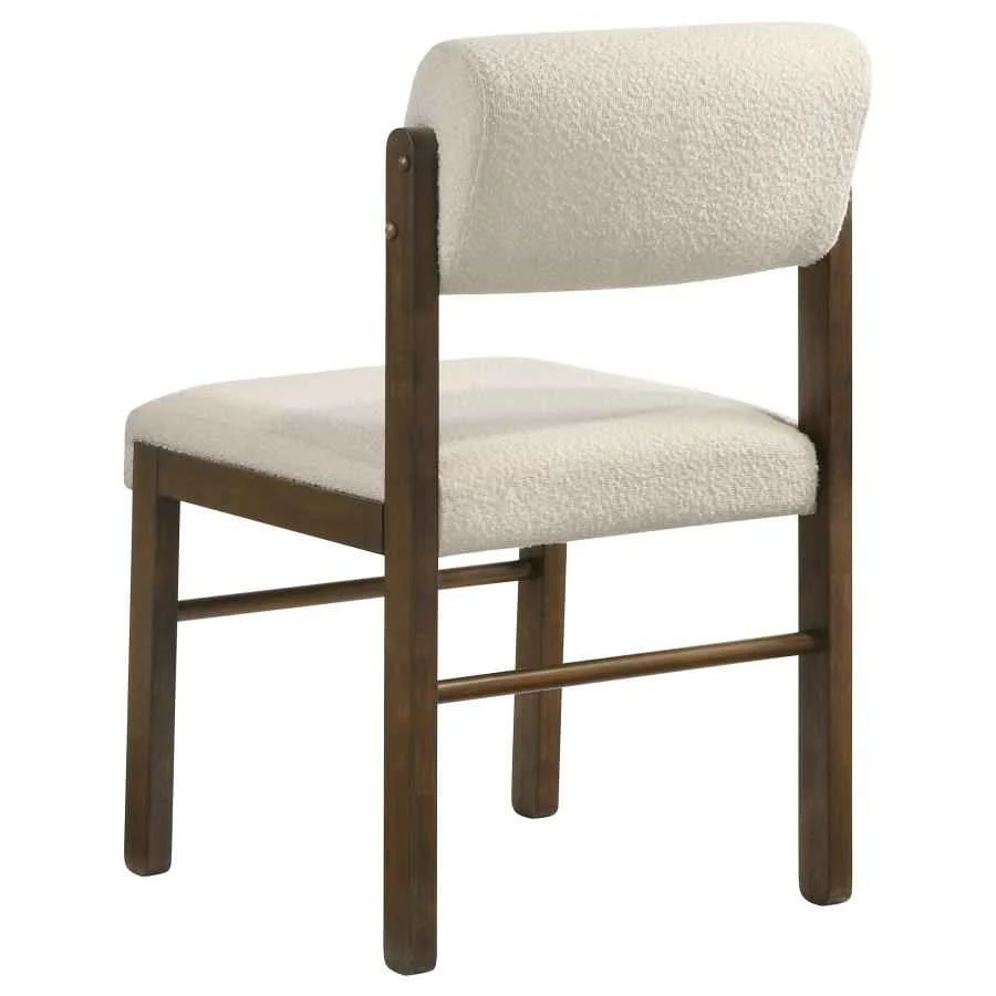 Decker Cream/Walnut 7-piece 82-inch Rectangular Dining Set - Image 9