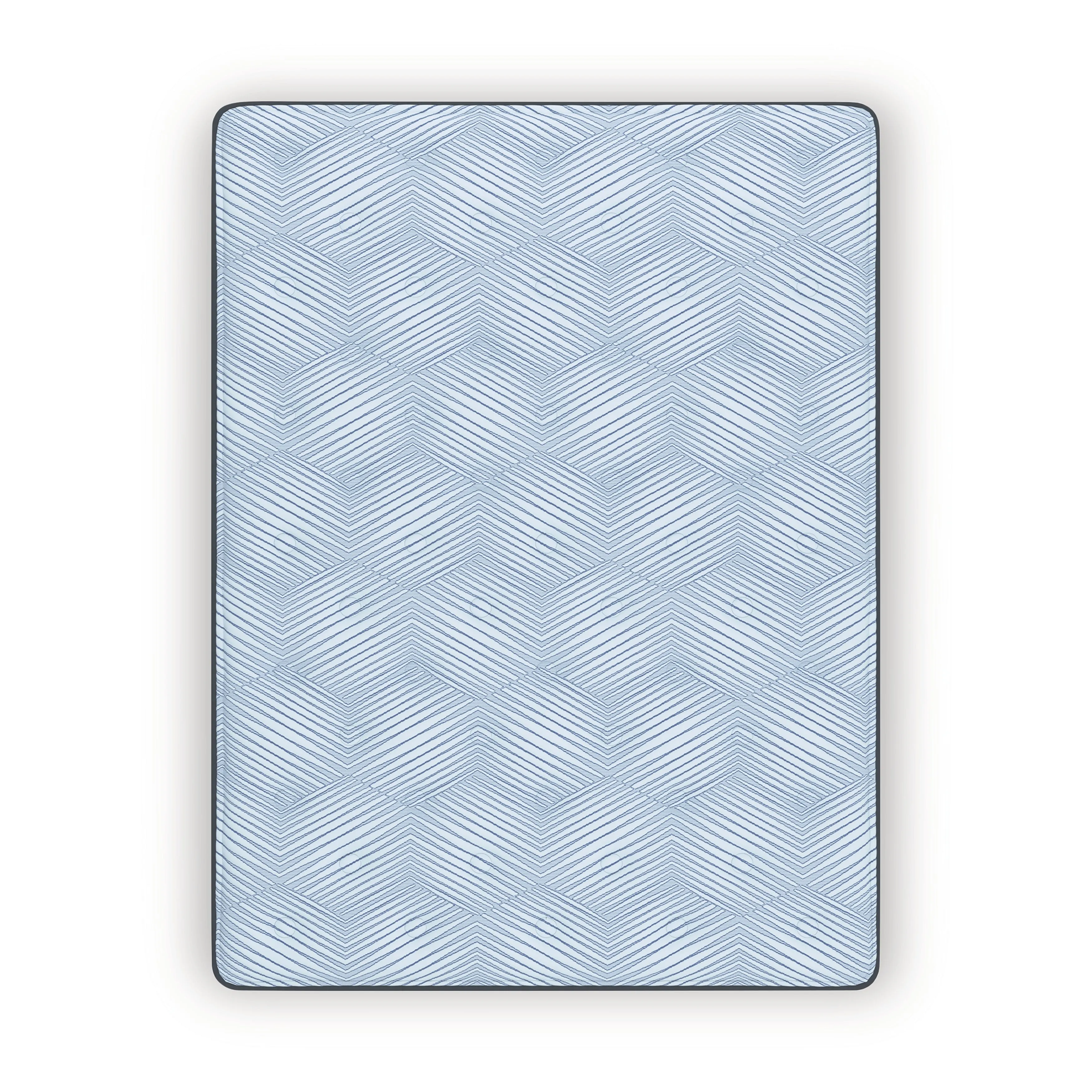 Dellyn 12 Hybrid Light Blue Queen Mattress