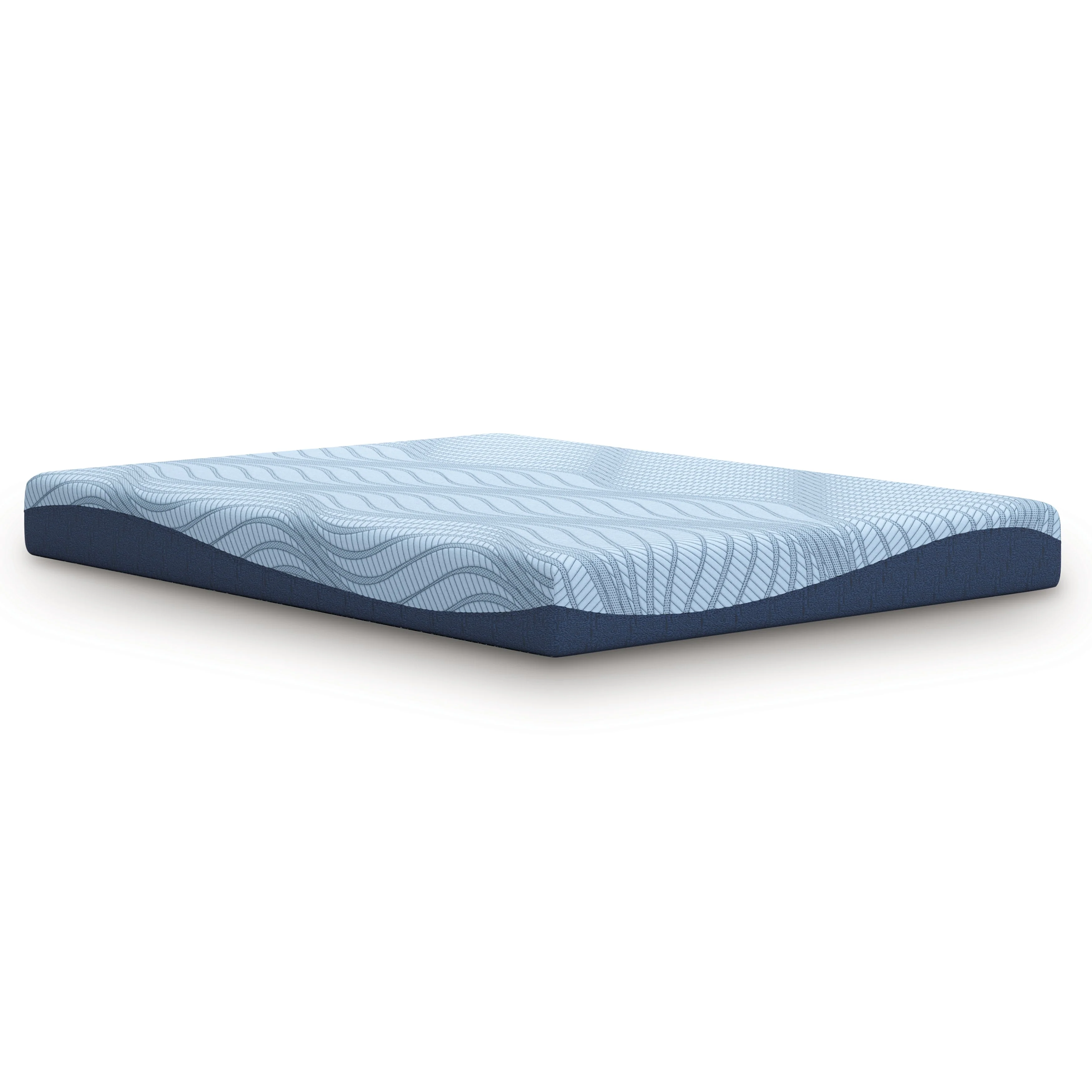 Dellyn 8 Memory Foam White Full Mattress - Image 3