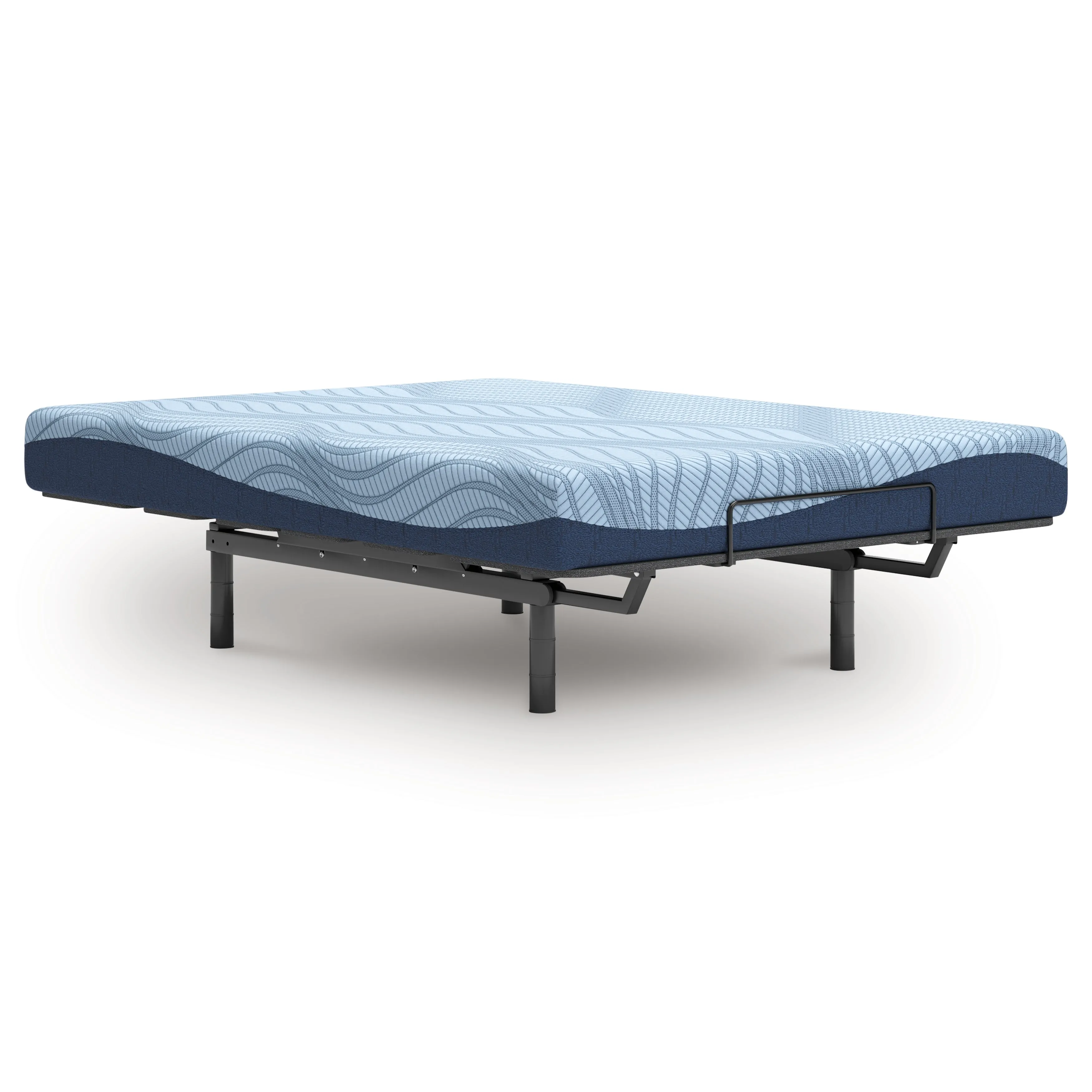 Dellyn 8 Memory Foam White King Mattress - Image 2