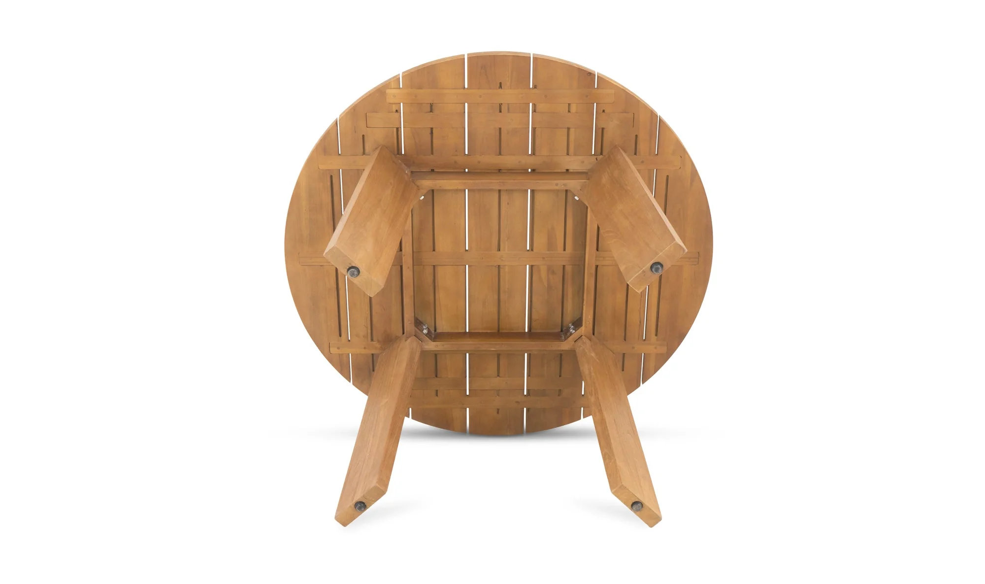 Delta Round Outdoor Dining Table Natural - Image 7