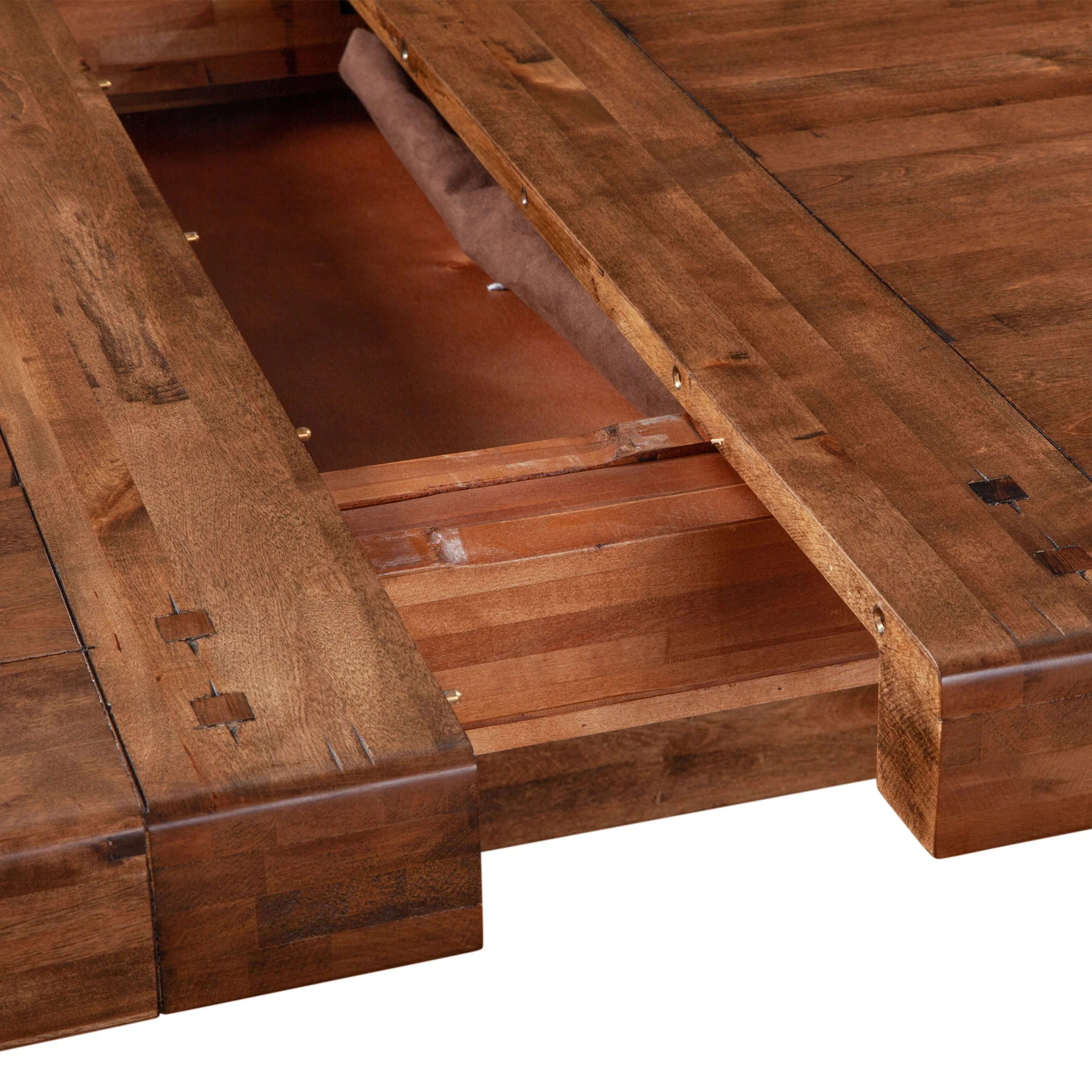 Grassroots Aspen 88-110" Extension Table in Earth - Image 8