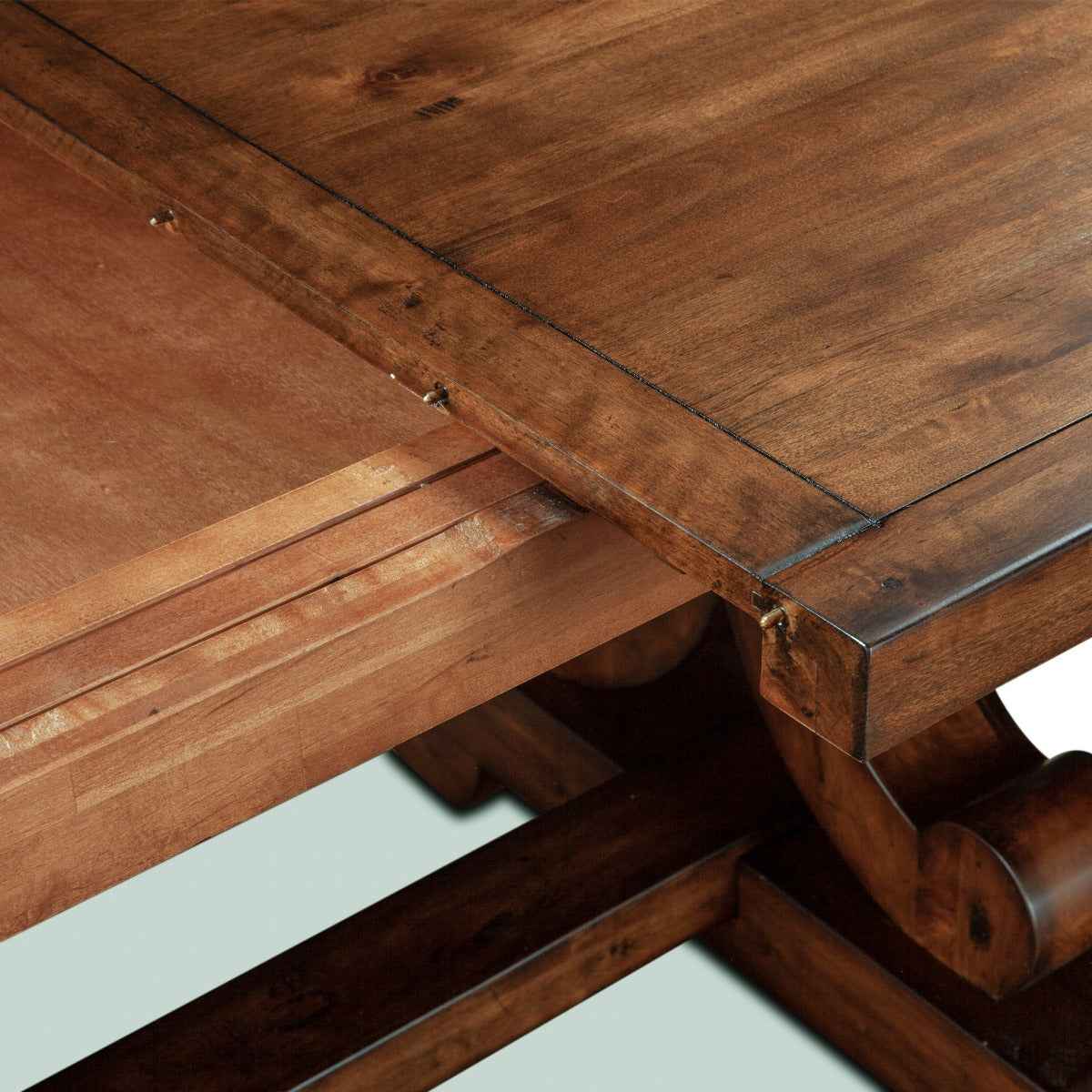 Grassroots Maxwell 88"-110" Extension Table in Chestnut - Image 29