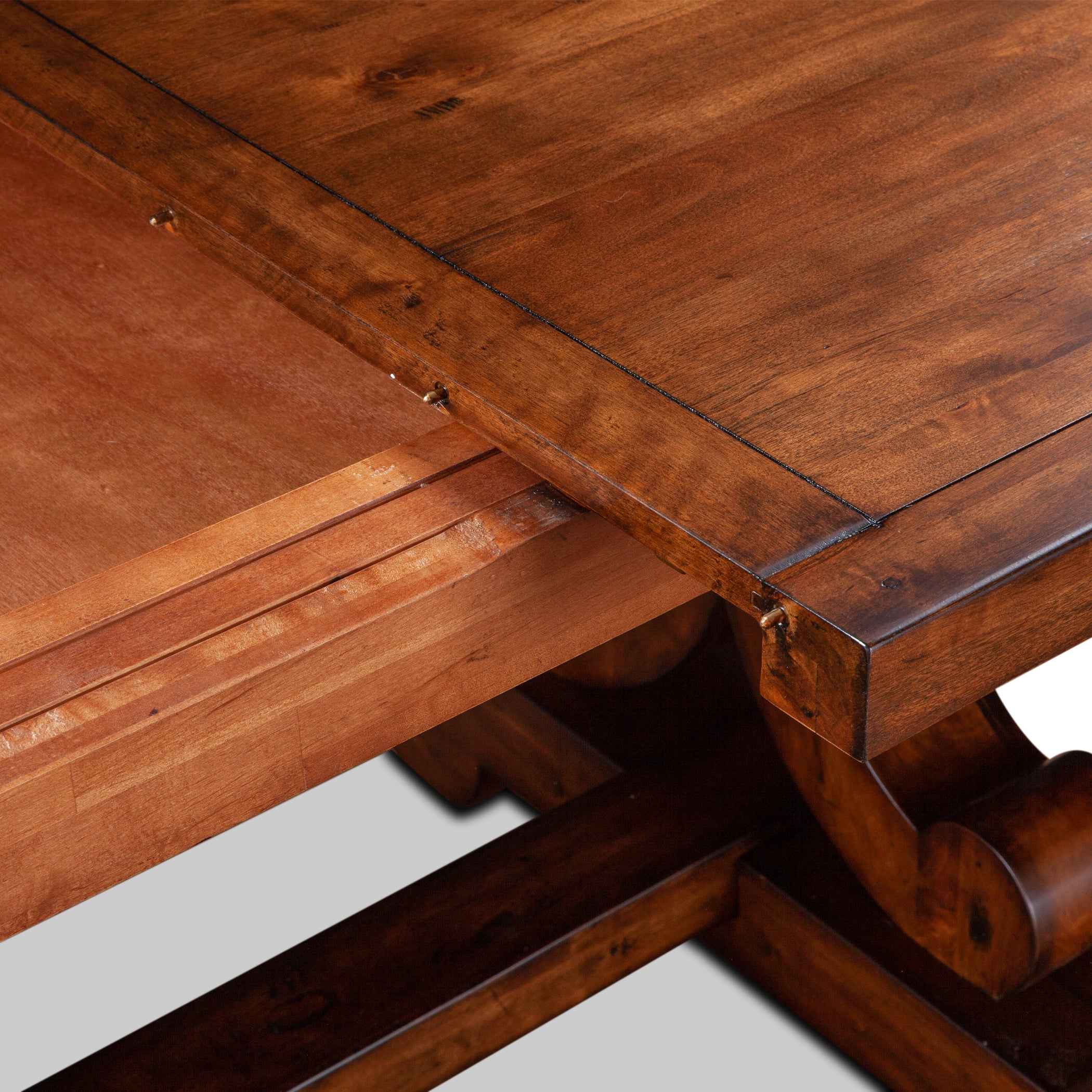 Grassroots Maxwell 88"-110" Extension Table in Chestnut - Image 30