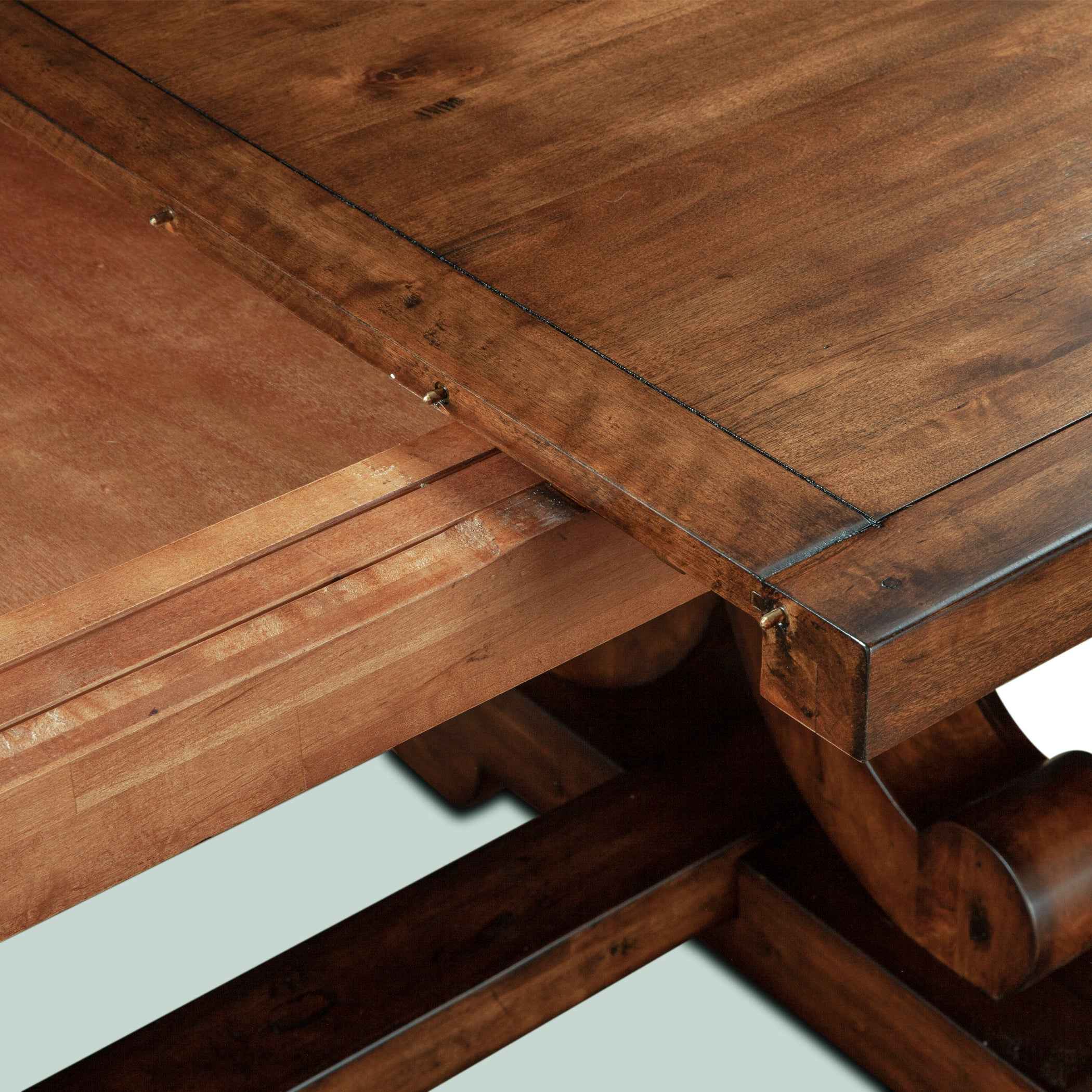 Grassroots Maxwell 88"-110" Extension Table in Chestnut - Image 31