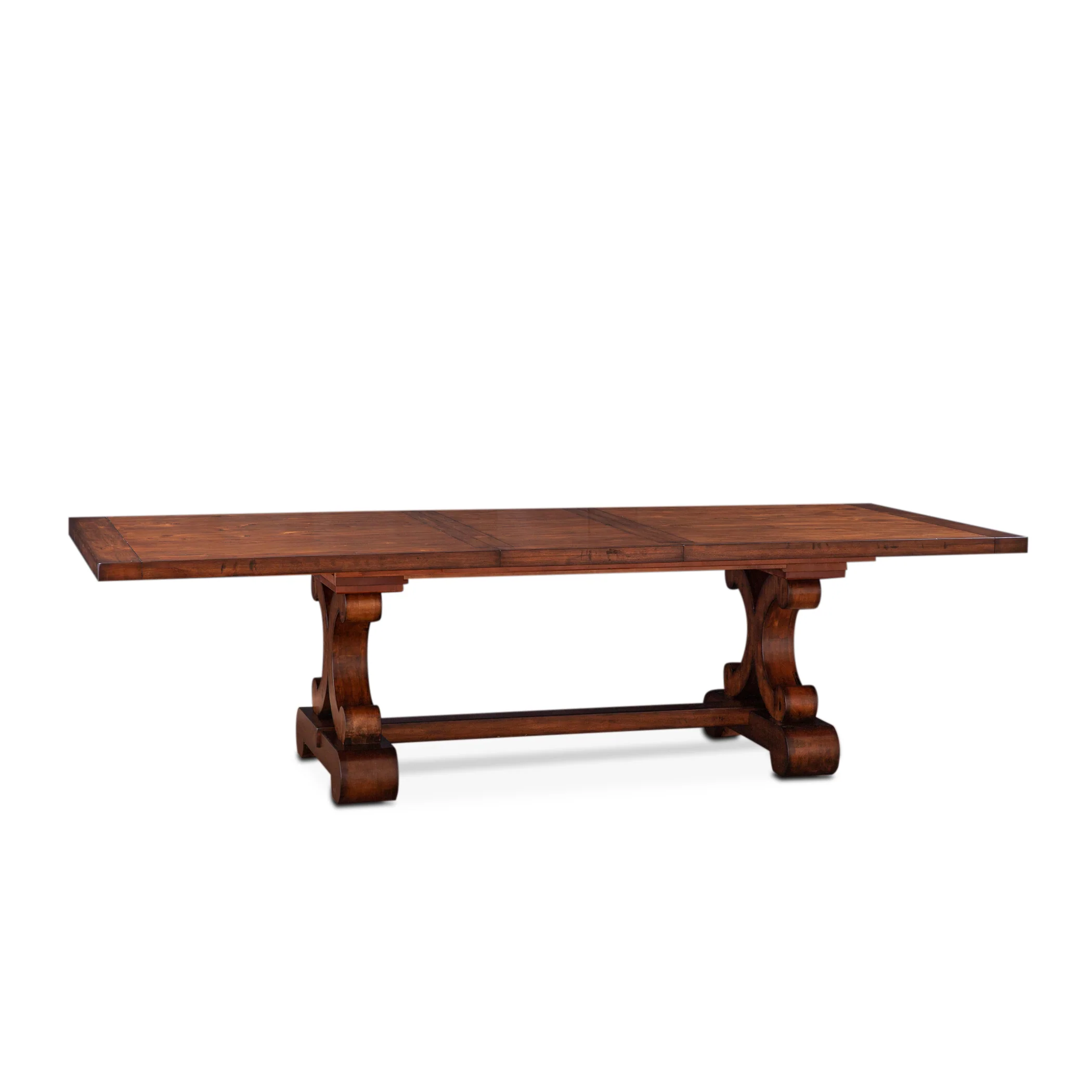 Grassroots Maxwell 88"-110" Extension Table in Chestnut - Image 7