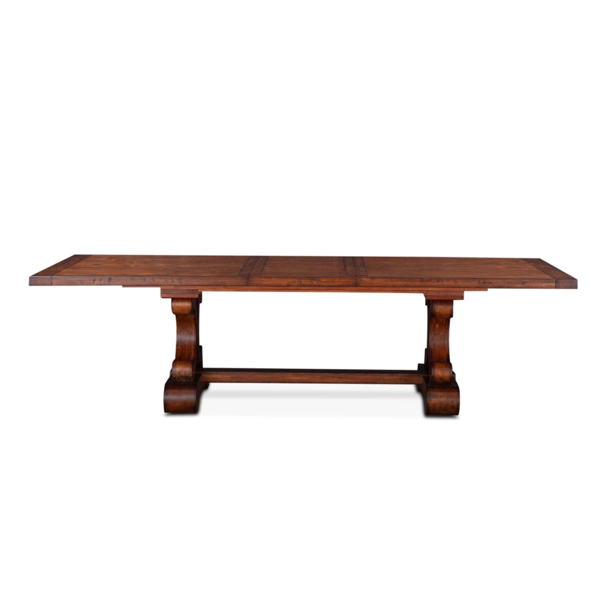 Grassroots Maxwell 88"-110" Extension Table in Chestnut - Image 9