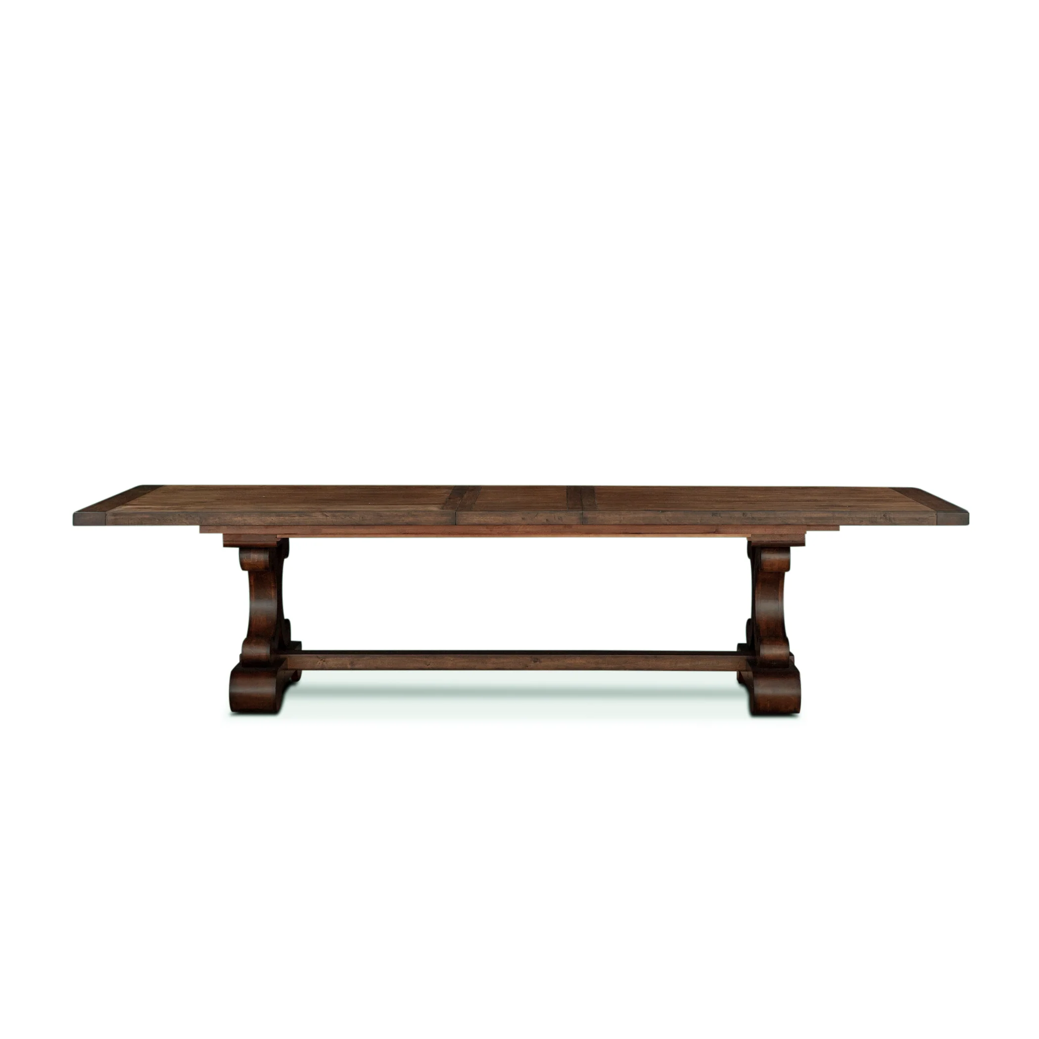 Grassroots Maxwell 108"-144" Extension Table in Chestnut - Image 2