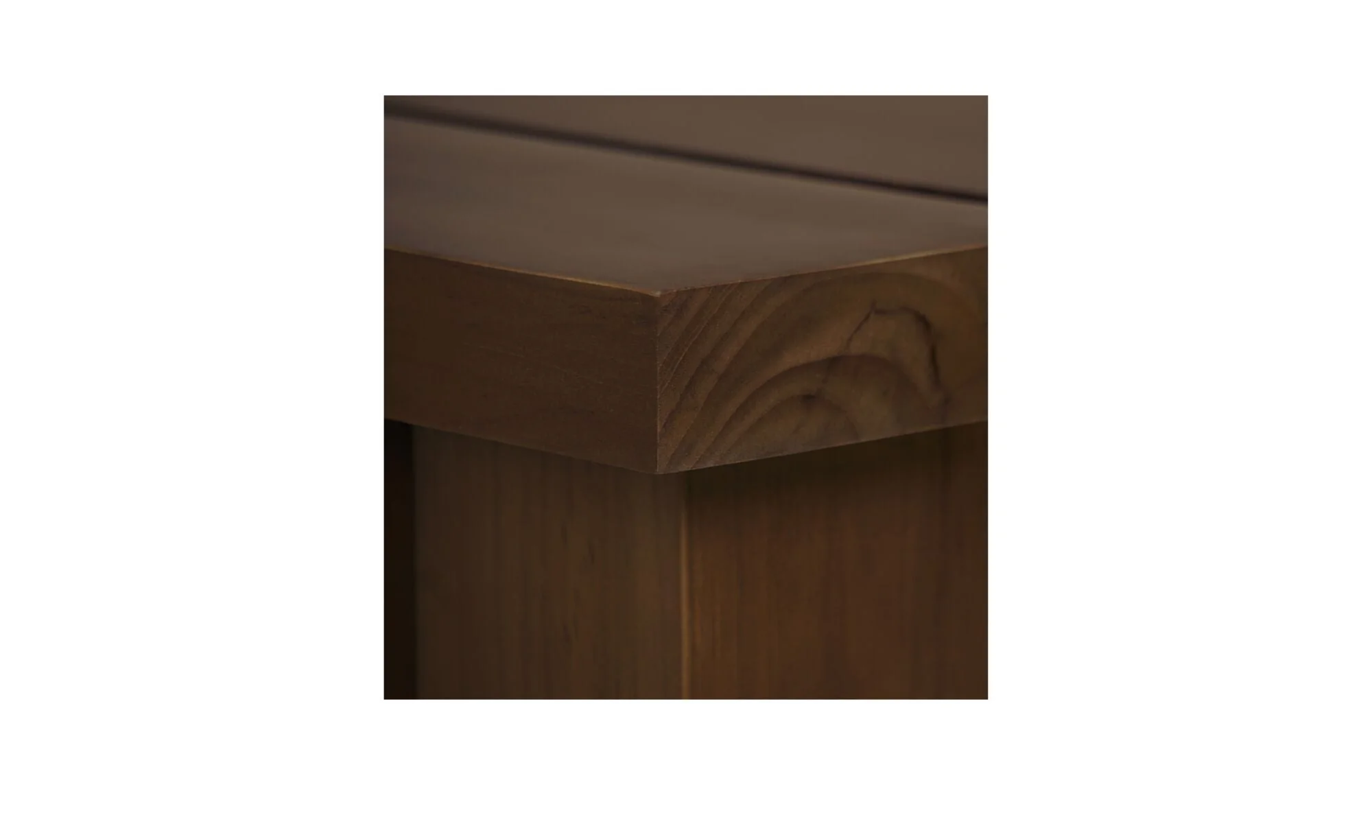 Denby Outdoor Side Table Brown - Image 6