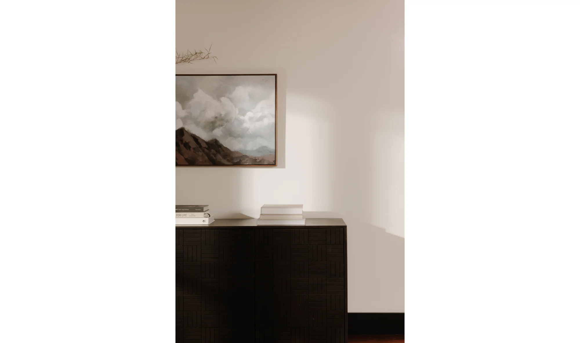 Denman 4 Door Sideboard - Dark Brown - Image 8