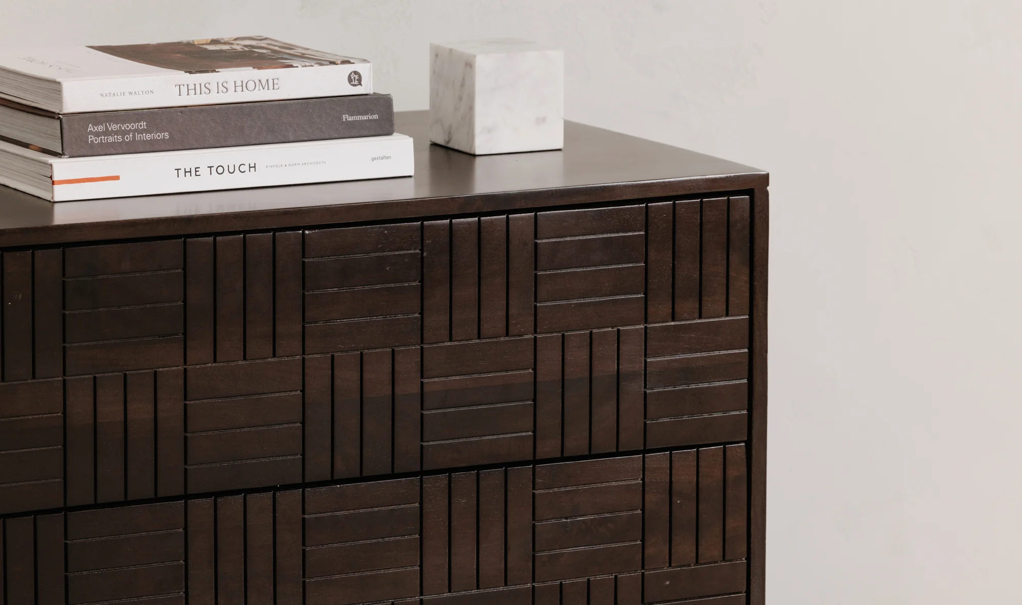 Denman 6 Drawer Dresser - Dark Brown - Image 10