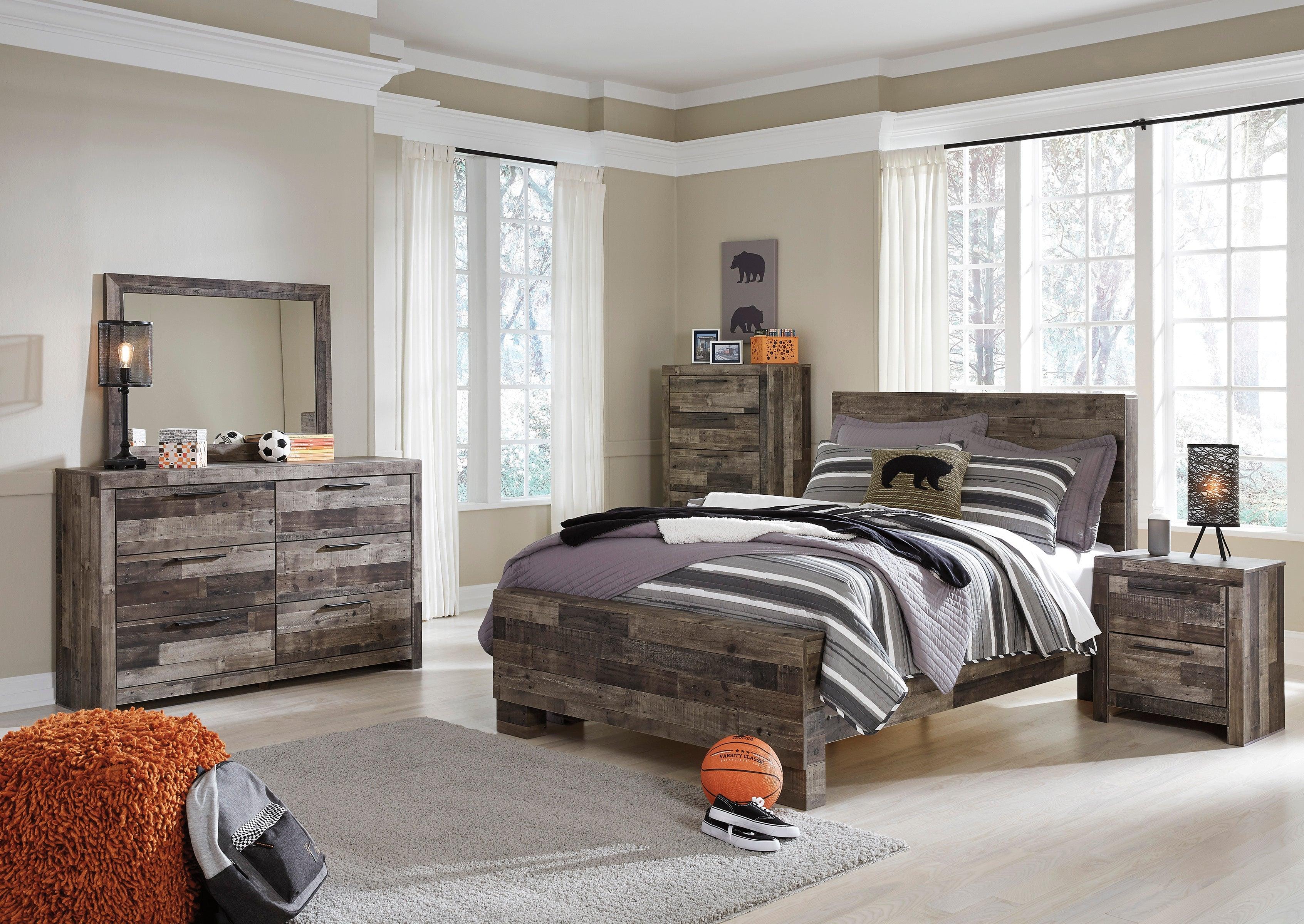 Derekson Multi Gray Panel Youth Bedroom Set - Image 5