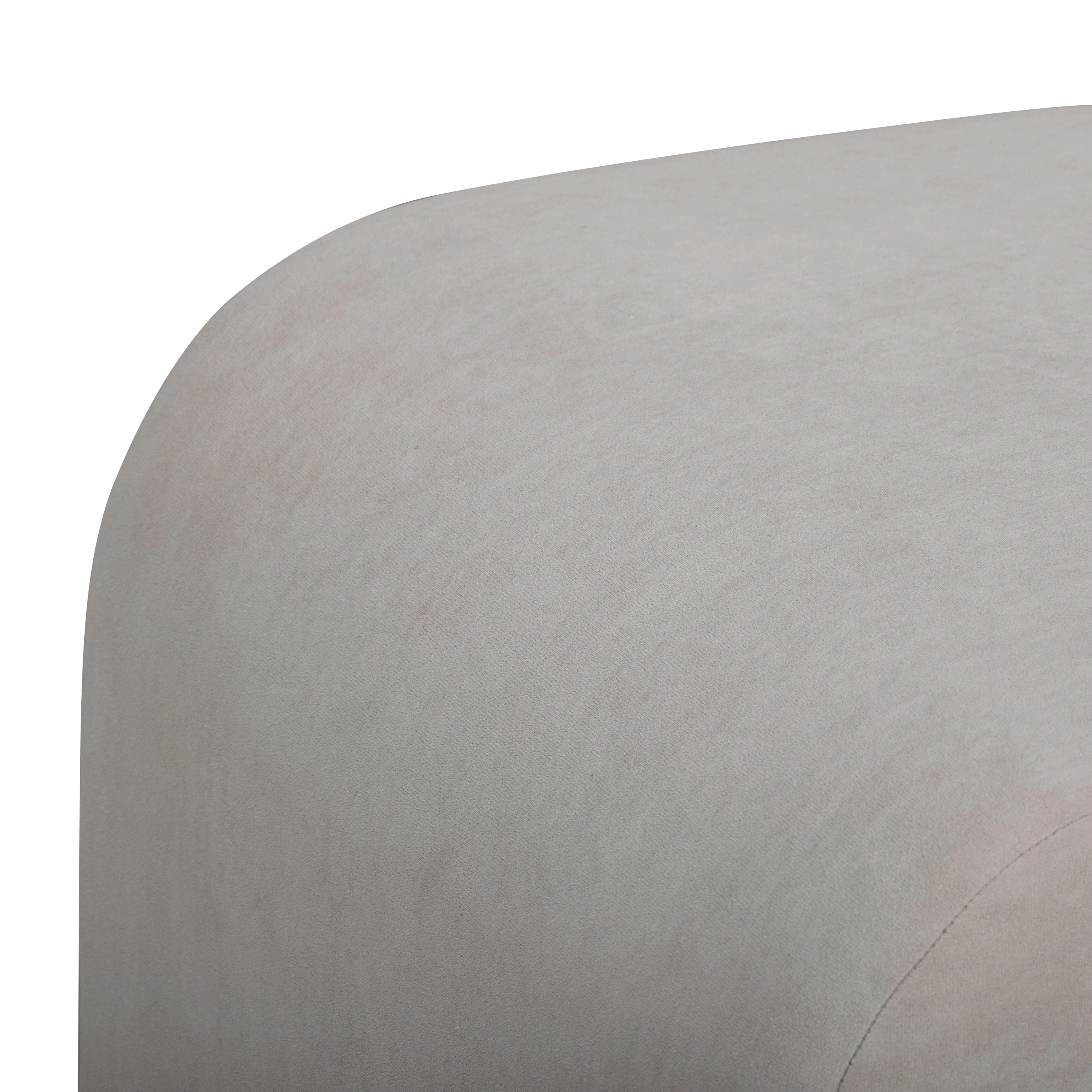 Desi Performance Velvet Ottoman - Image 3