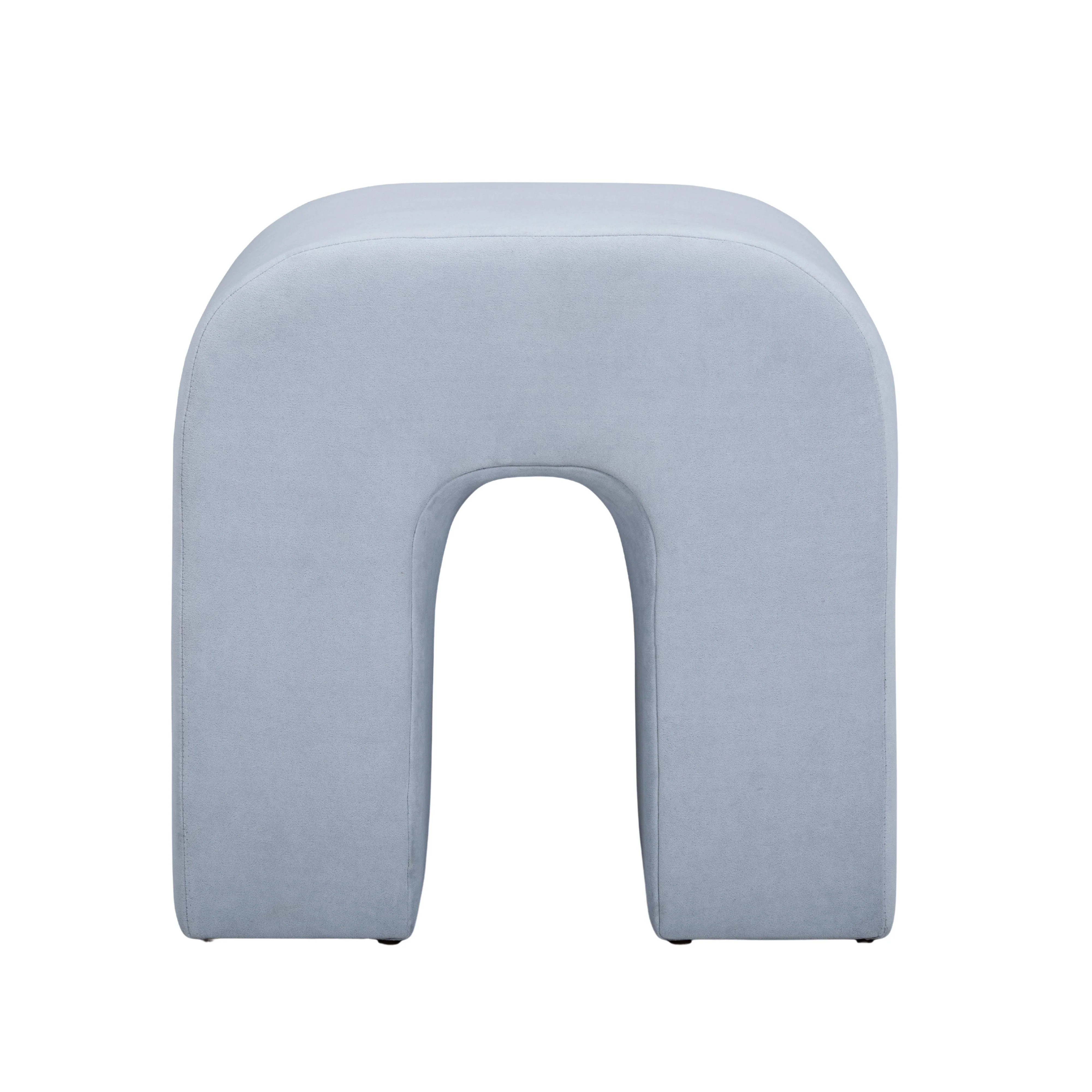 Desi Performance Velvet Ottoman - Image 7